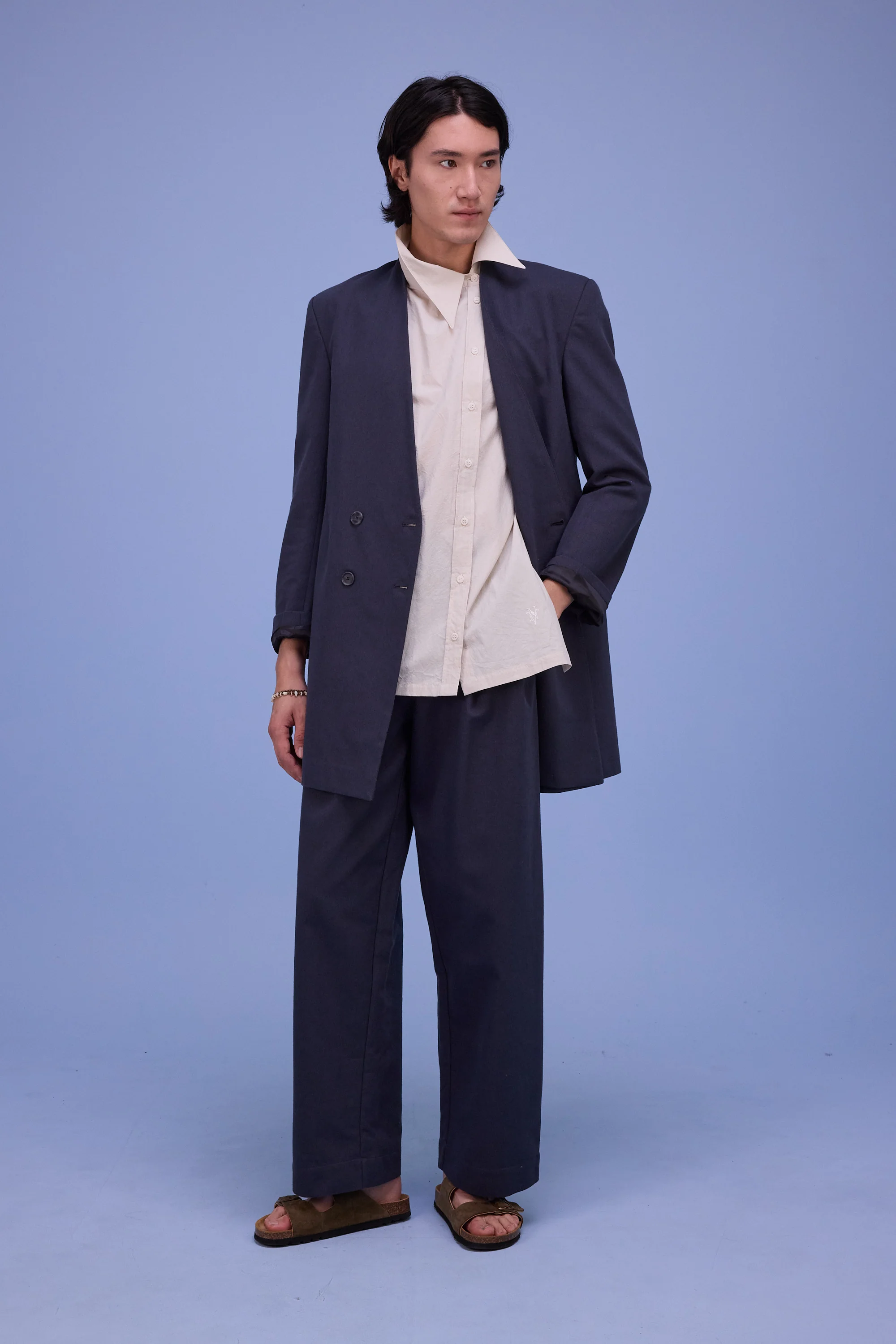 Hestia hemd in chalk white - Image 10