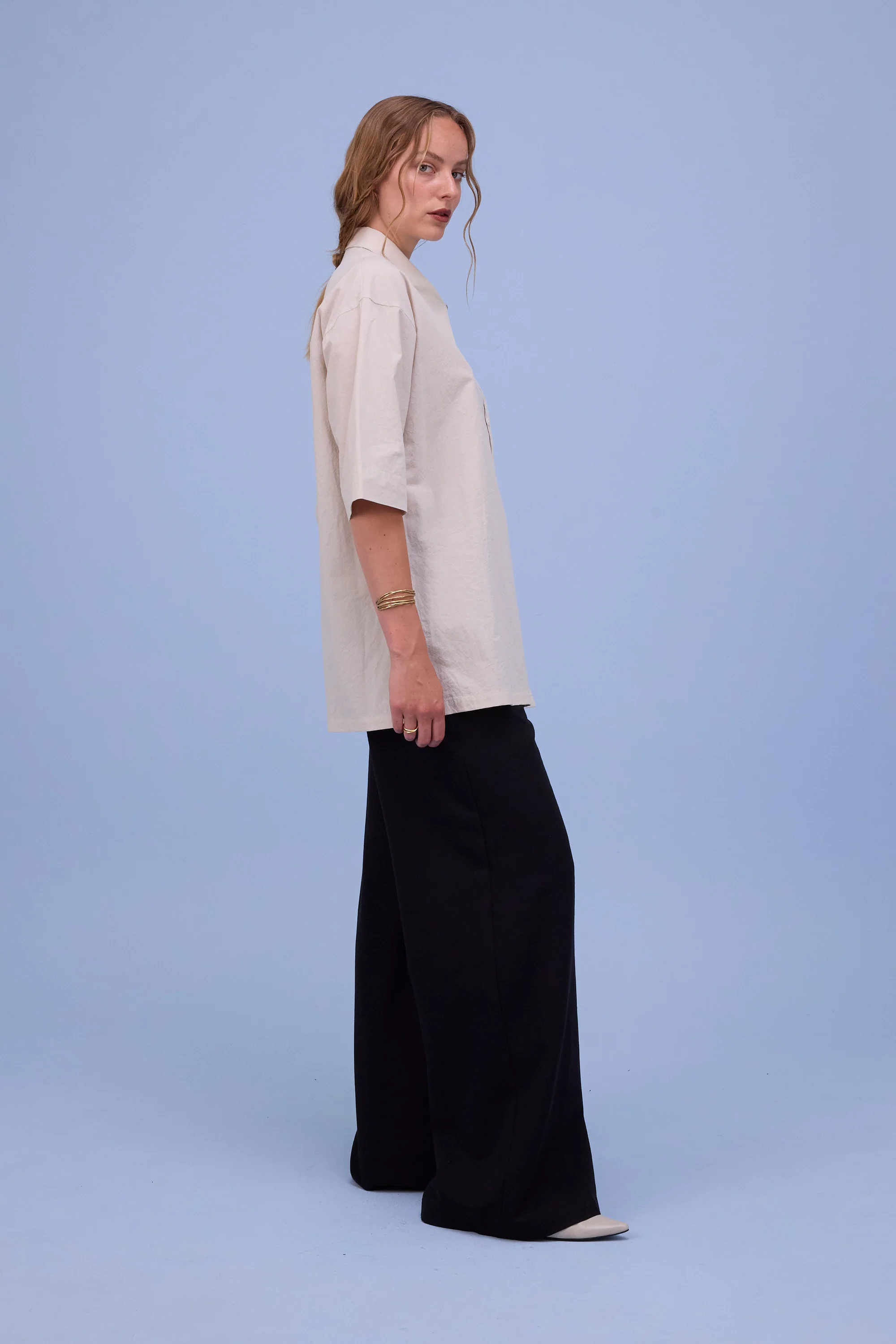 Hestia hemd in chalk white - Image 4