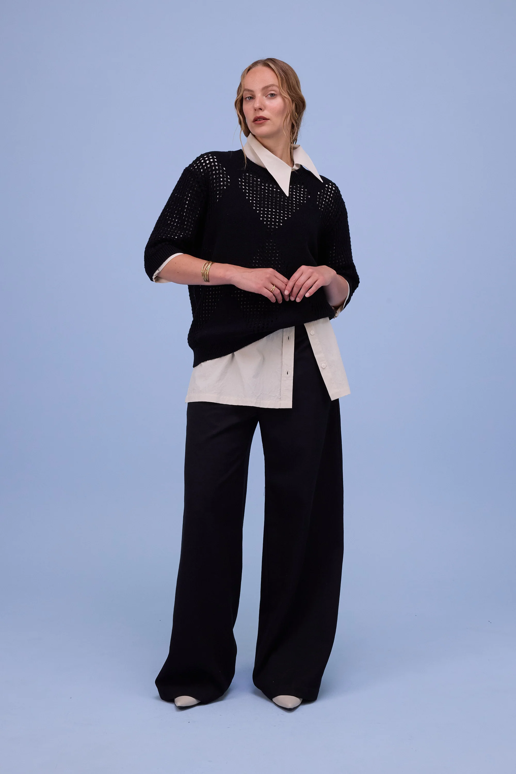 Hestia hemd in chalk white - Image 5