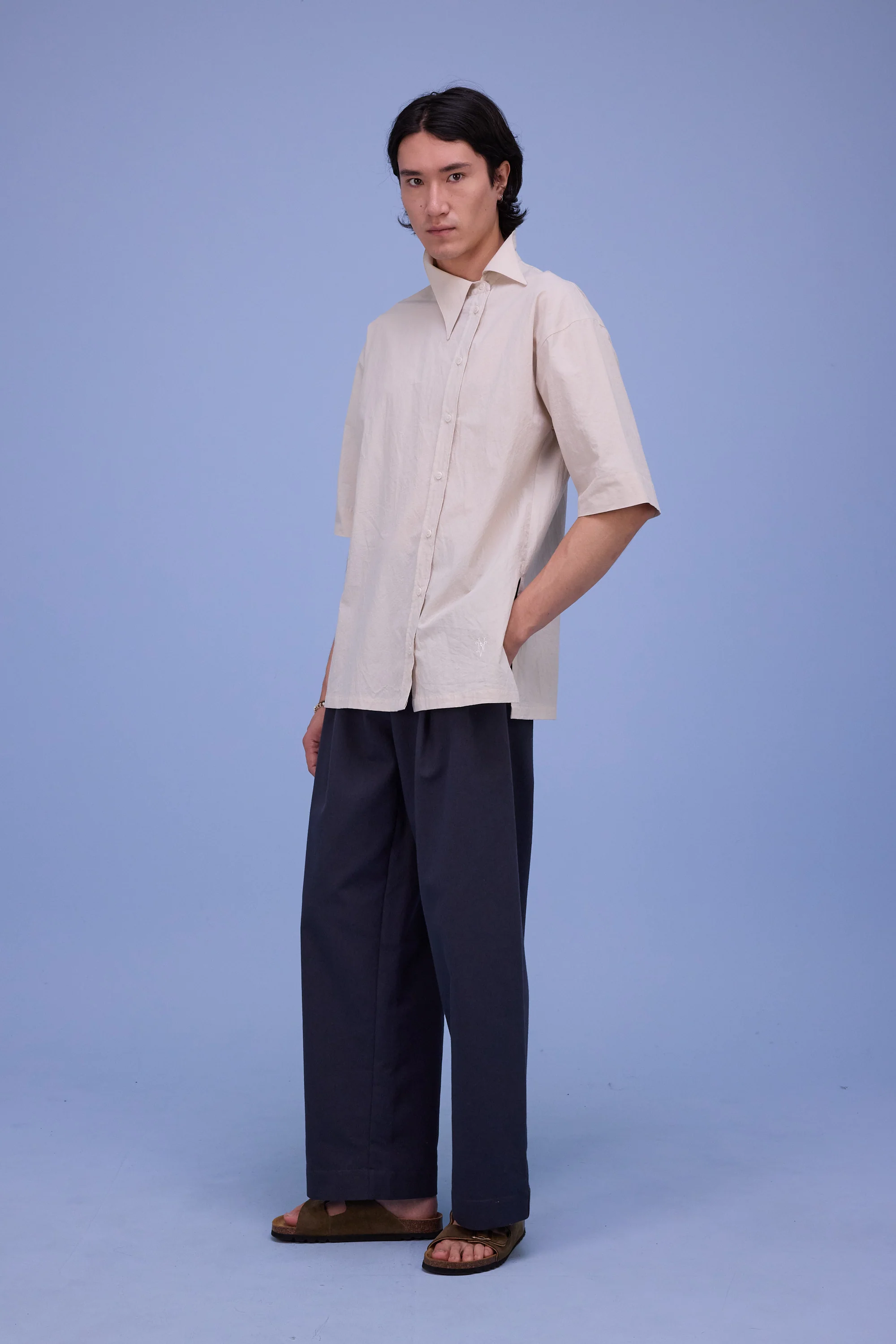 Hestia hemd in chalk white - Image 7