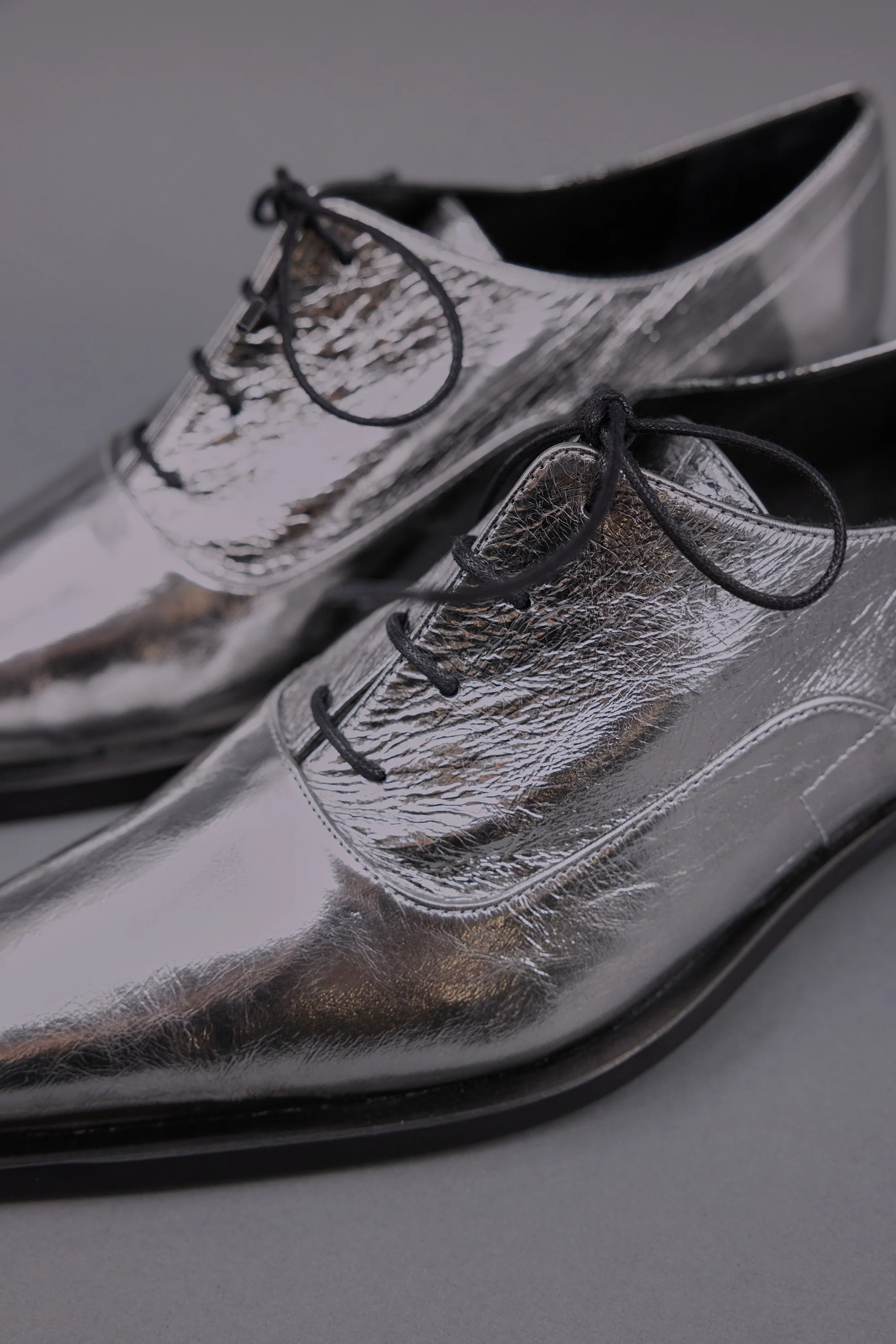 Goya veterschoen in metallic - Image 2
