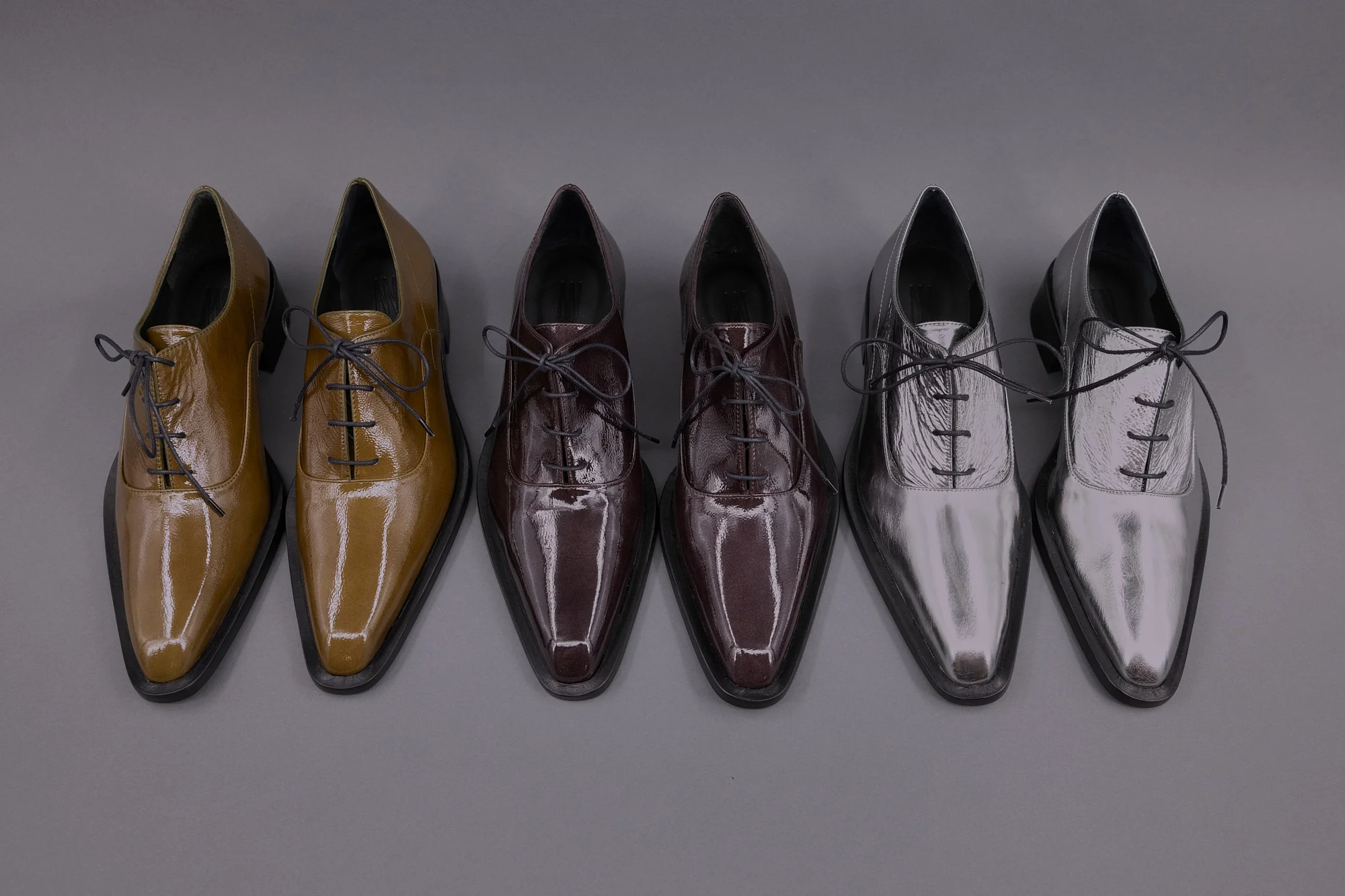 Goya veterschoen in metallic - Image 8