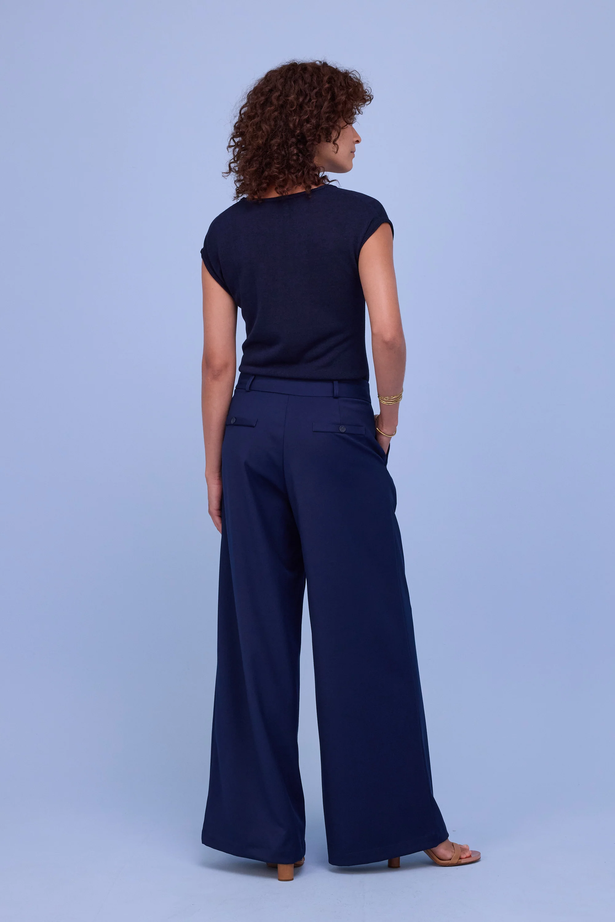 Zoella broek in navy - Image 8