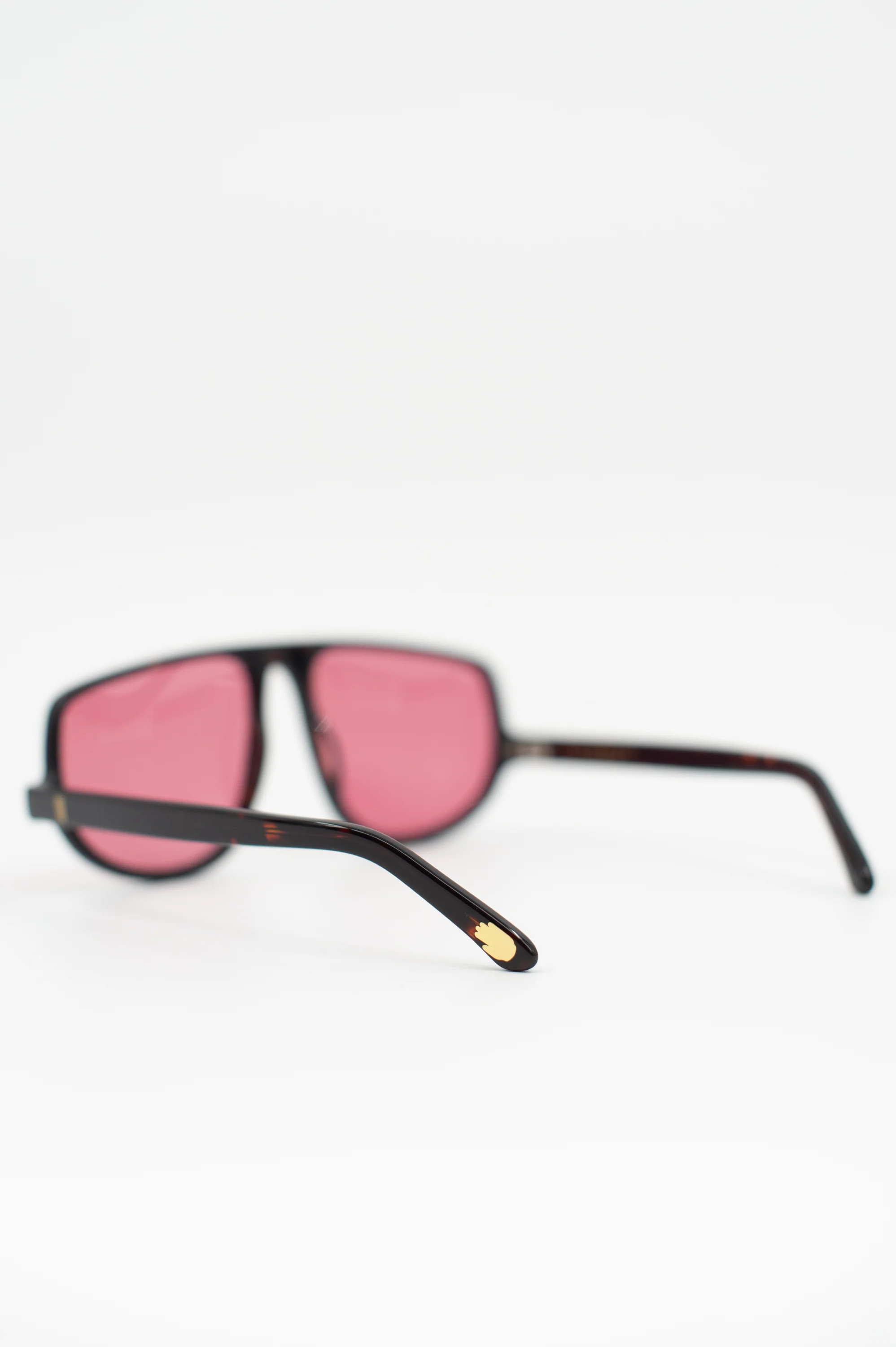 Felice zonnebril in dark tortoise / cherry - Image 4