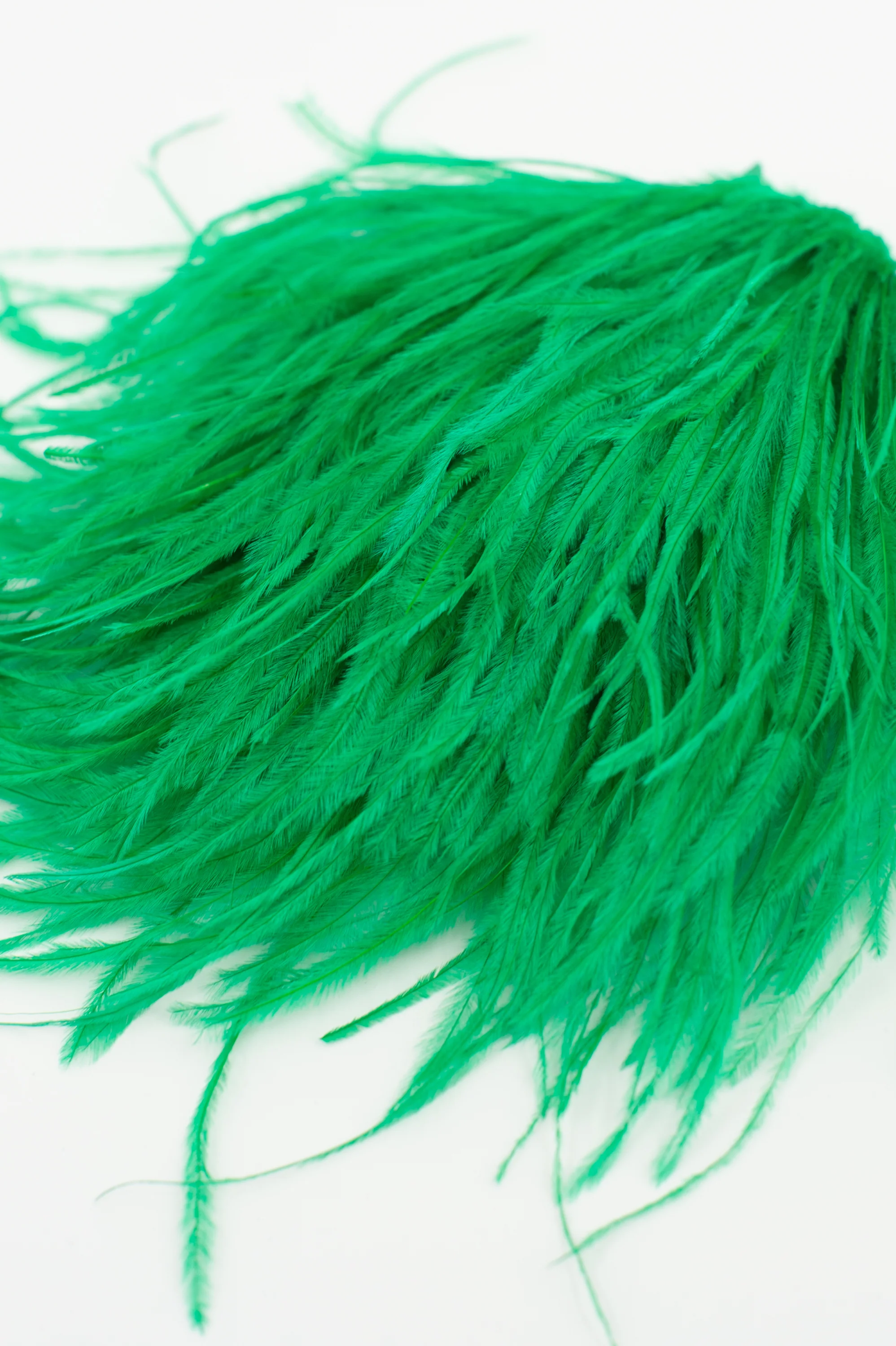 Zaza brooch in grass green feathers - Image 4