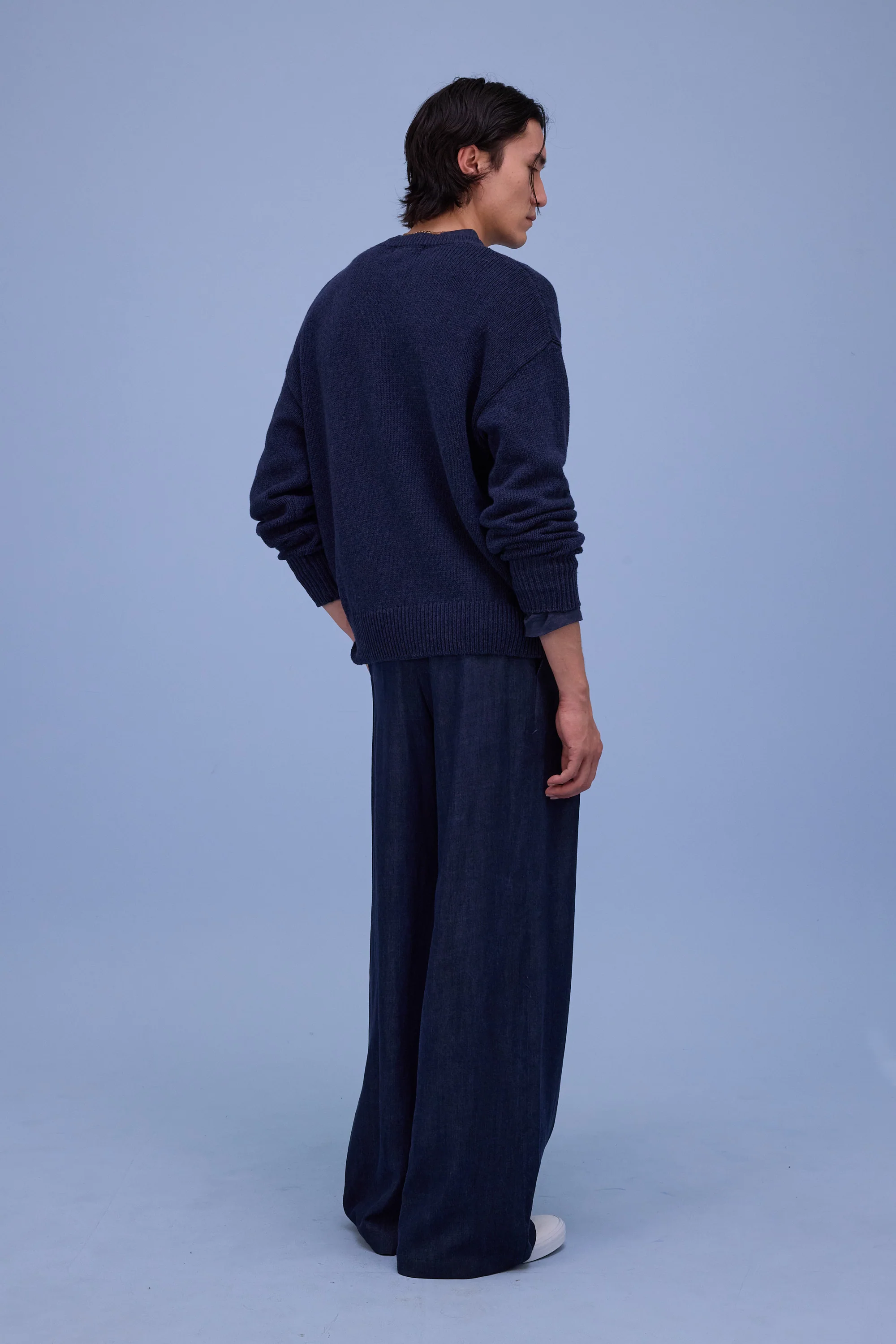 Heguri trui in navy - Image 5