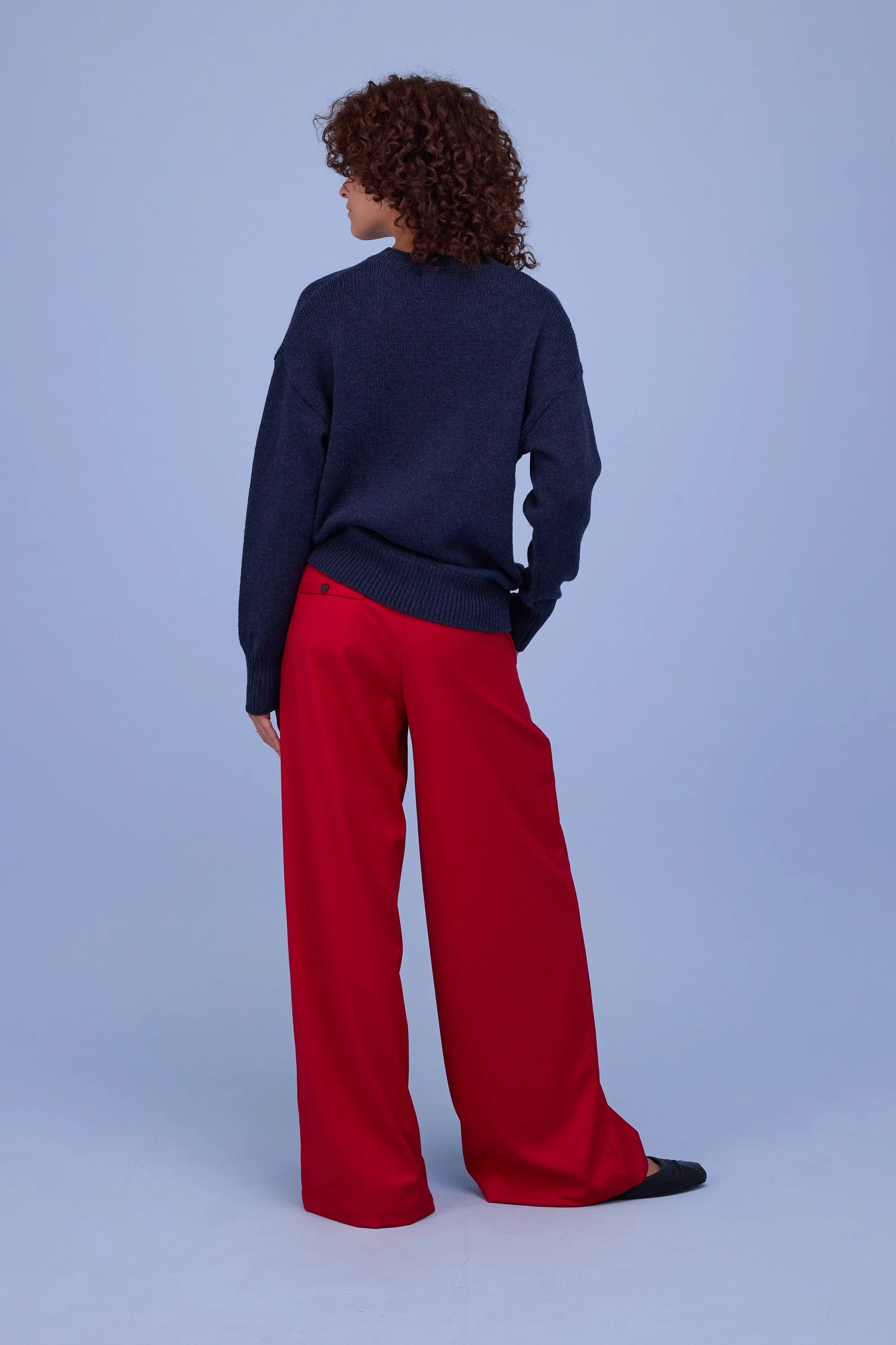 Heguri trui in navy - Image 9