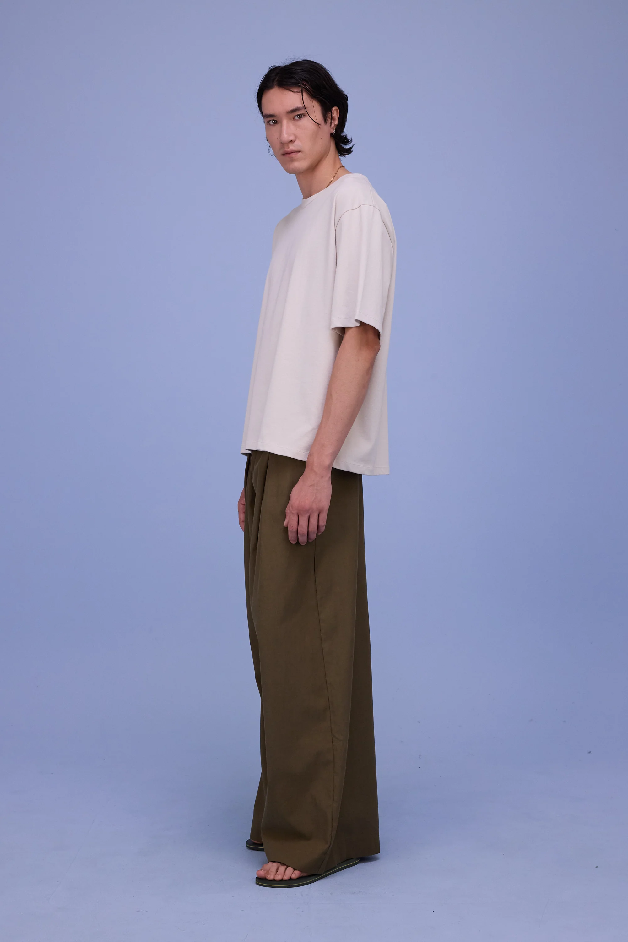 Haiden T-shirt in almond - Image 3