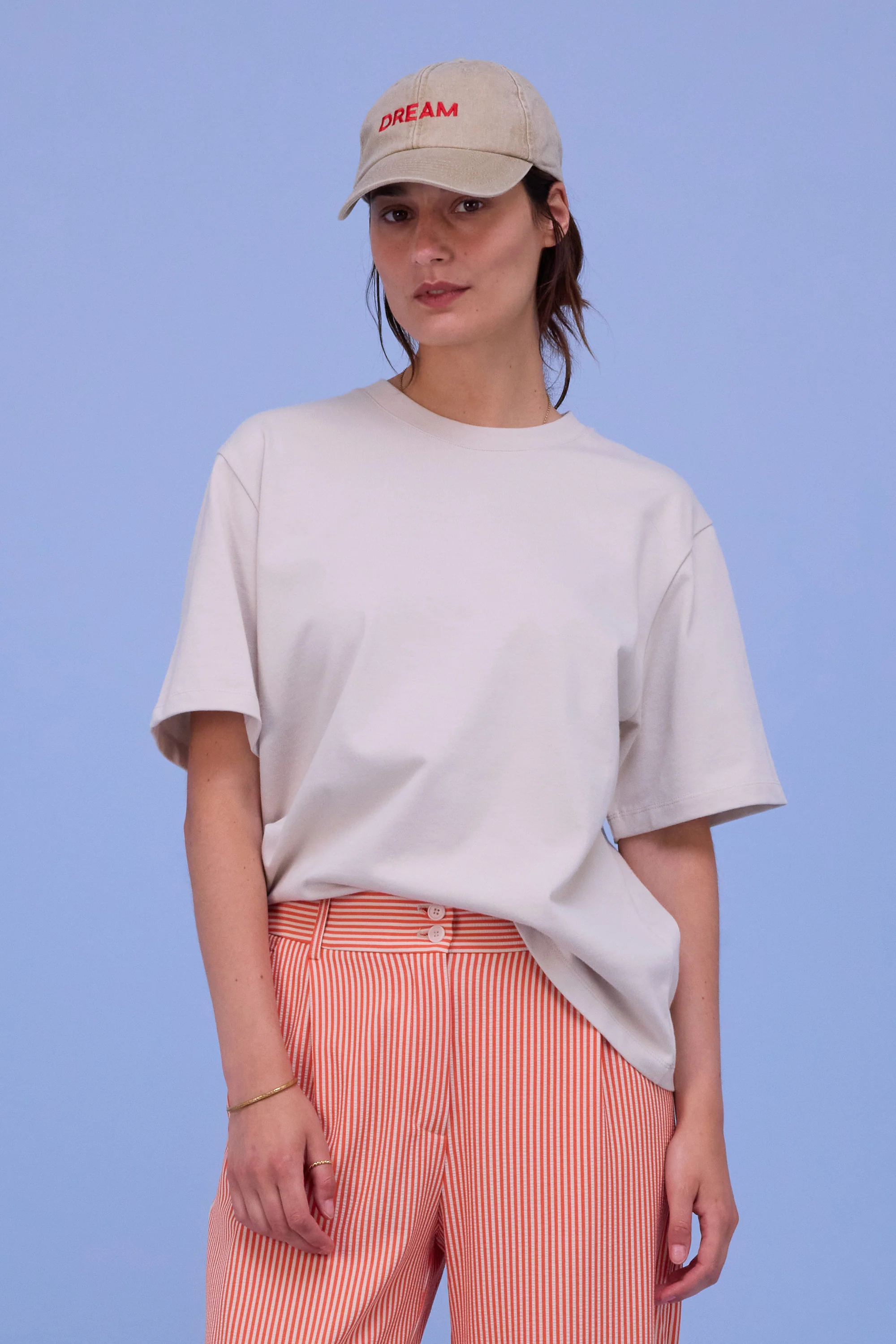 Haiden T-shirt in almond - Image 6