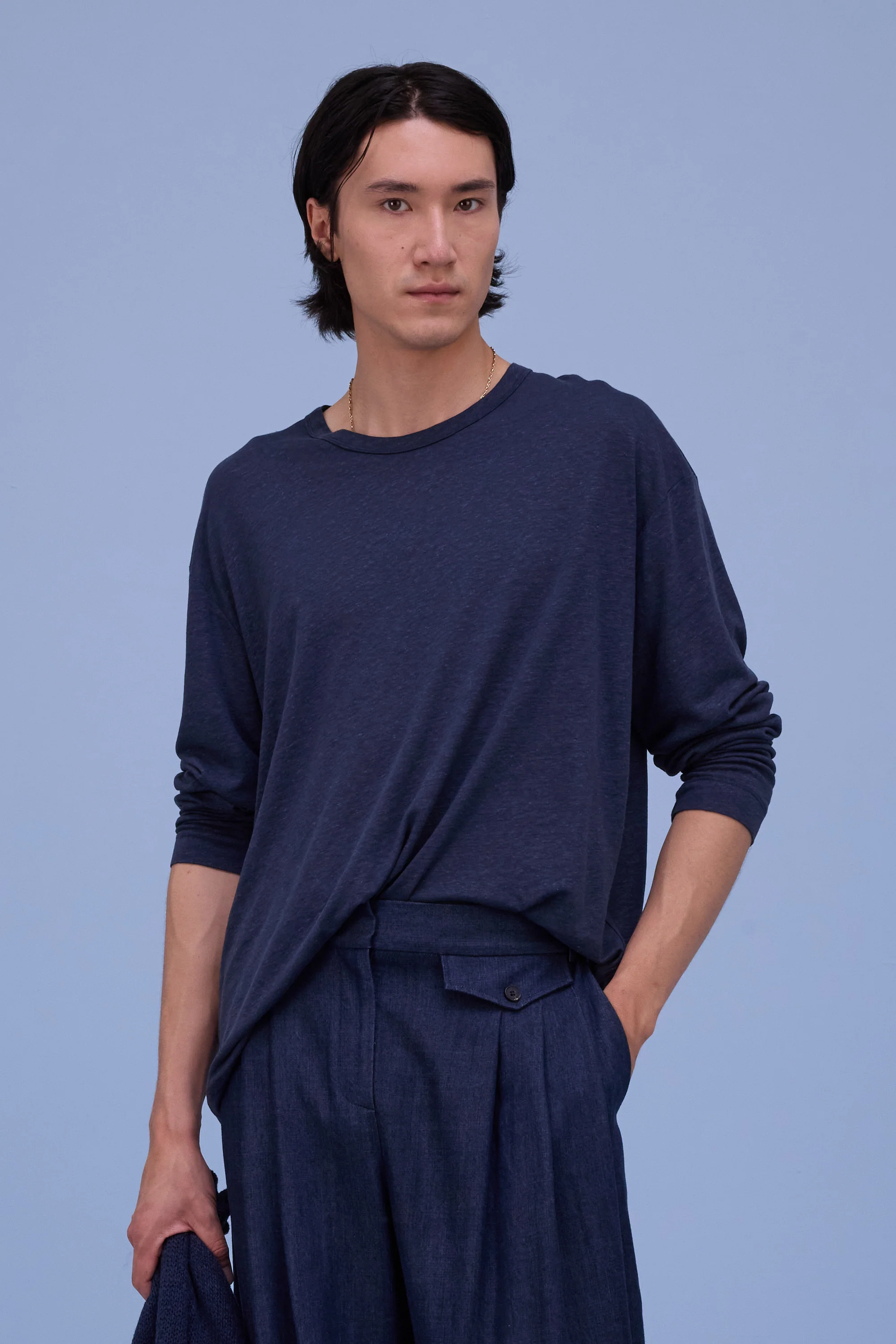 Geoff navy T-shirt - Image 3