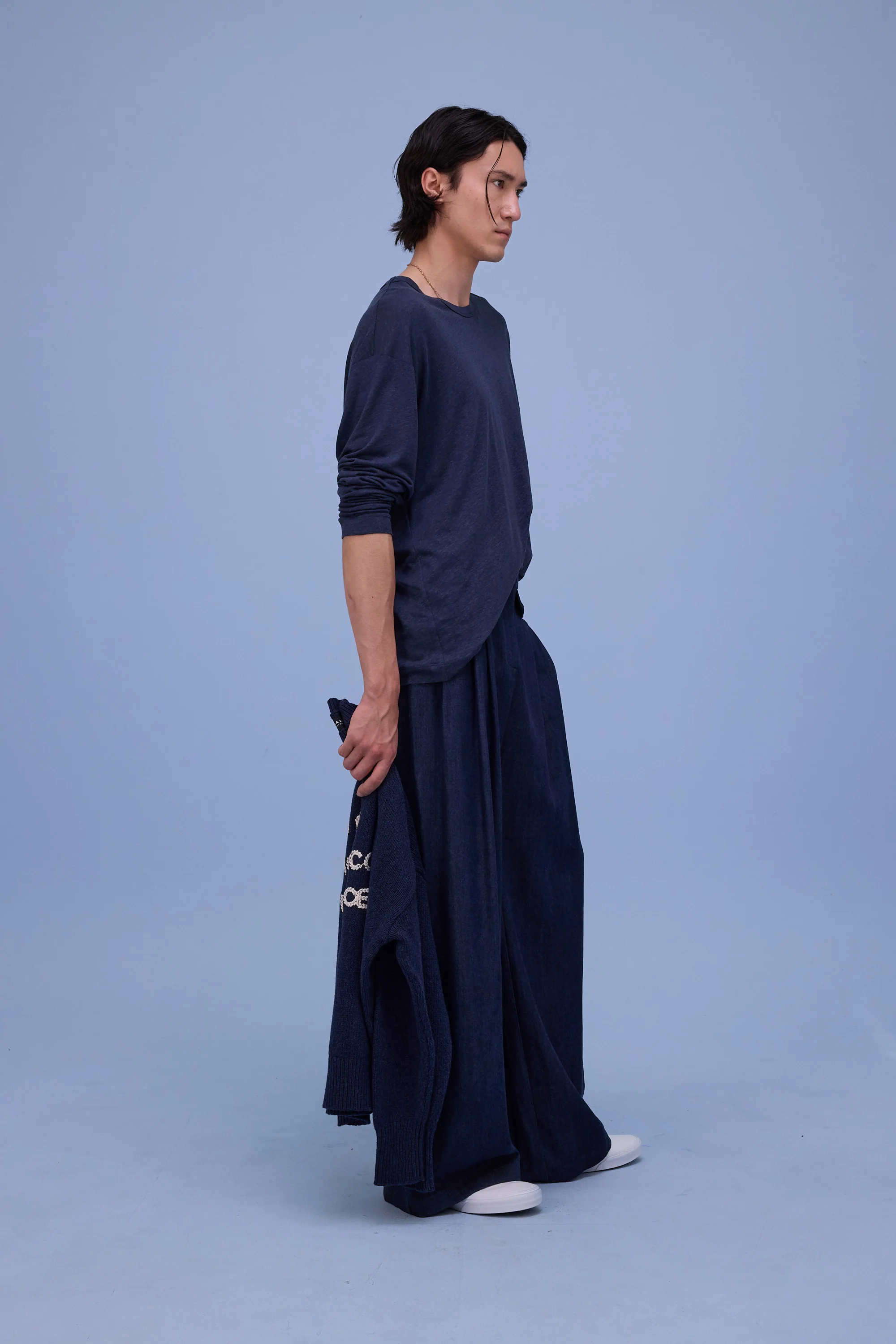Geoff navy T-shirt - Image 7