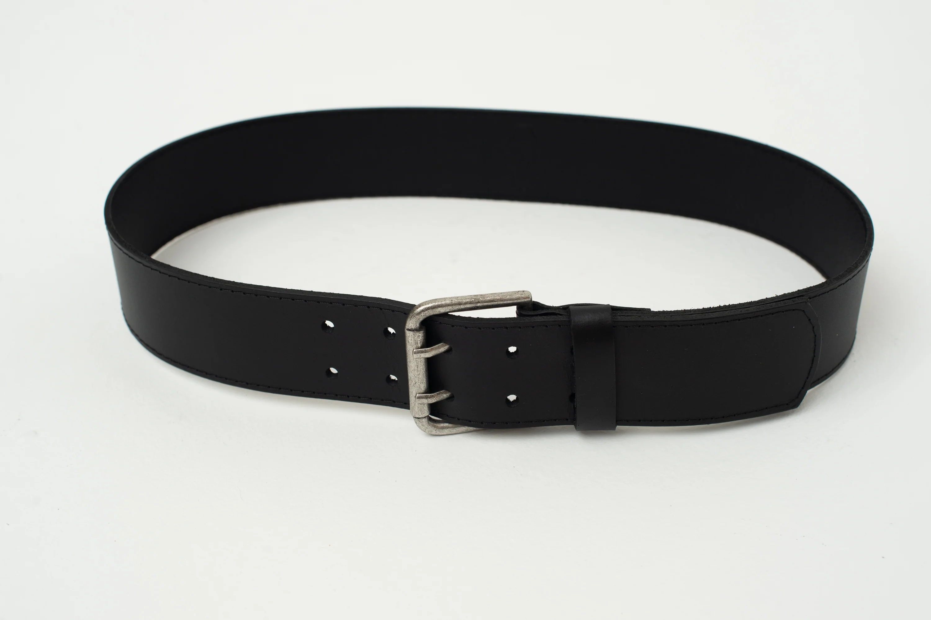 Zwarte riem met dubbele sluiting - Image 3