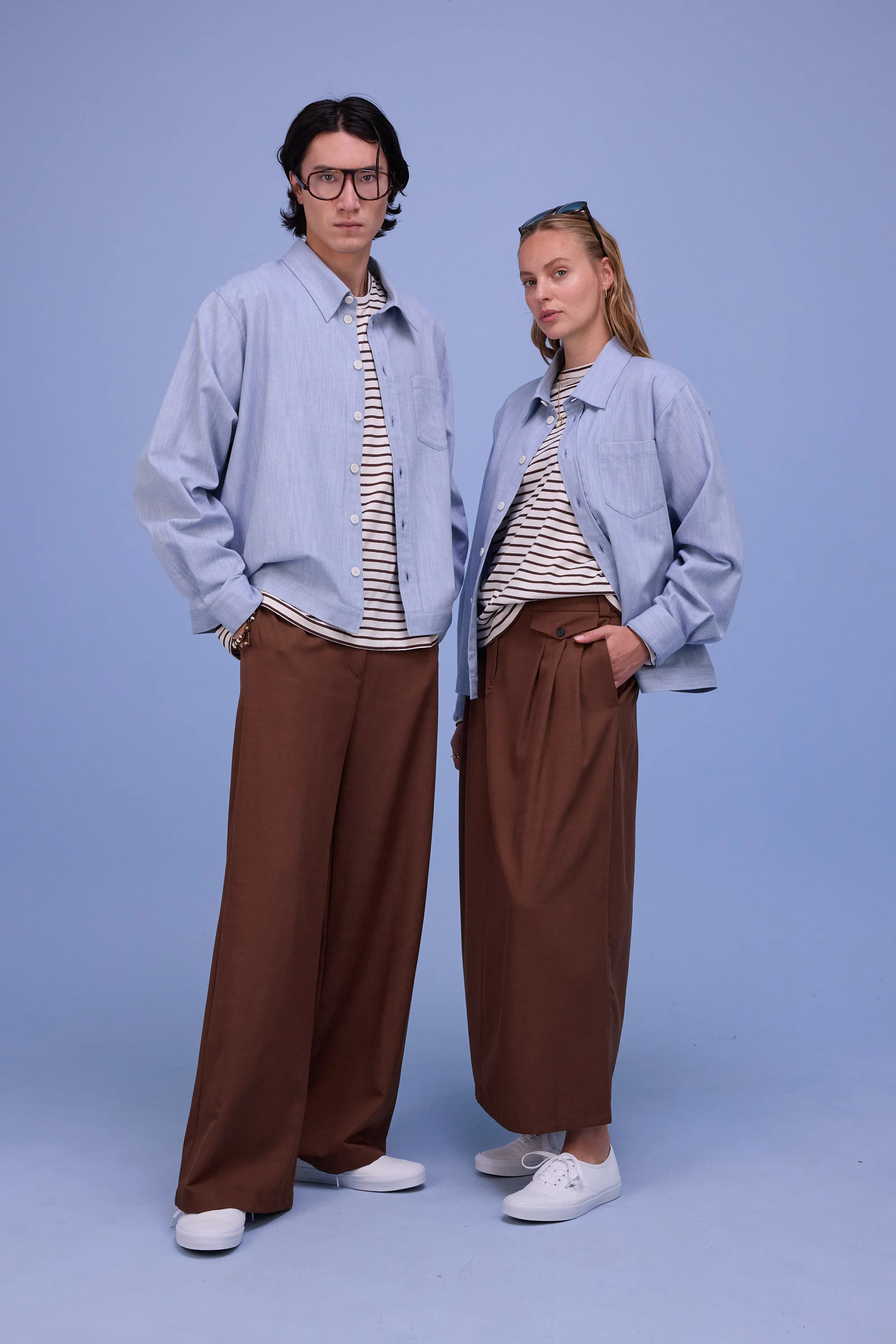 Feda hemd in soft blue - Image 3