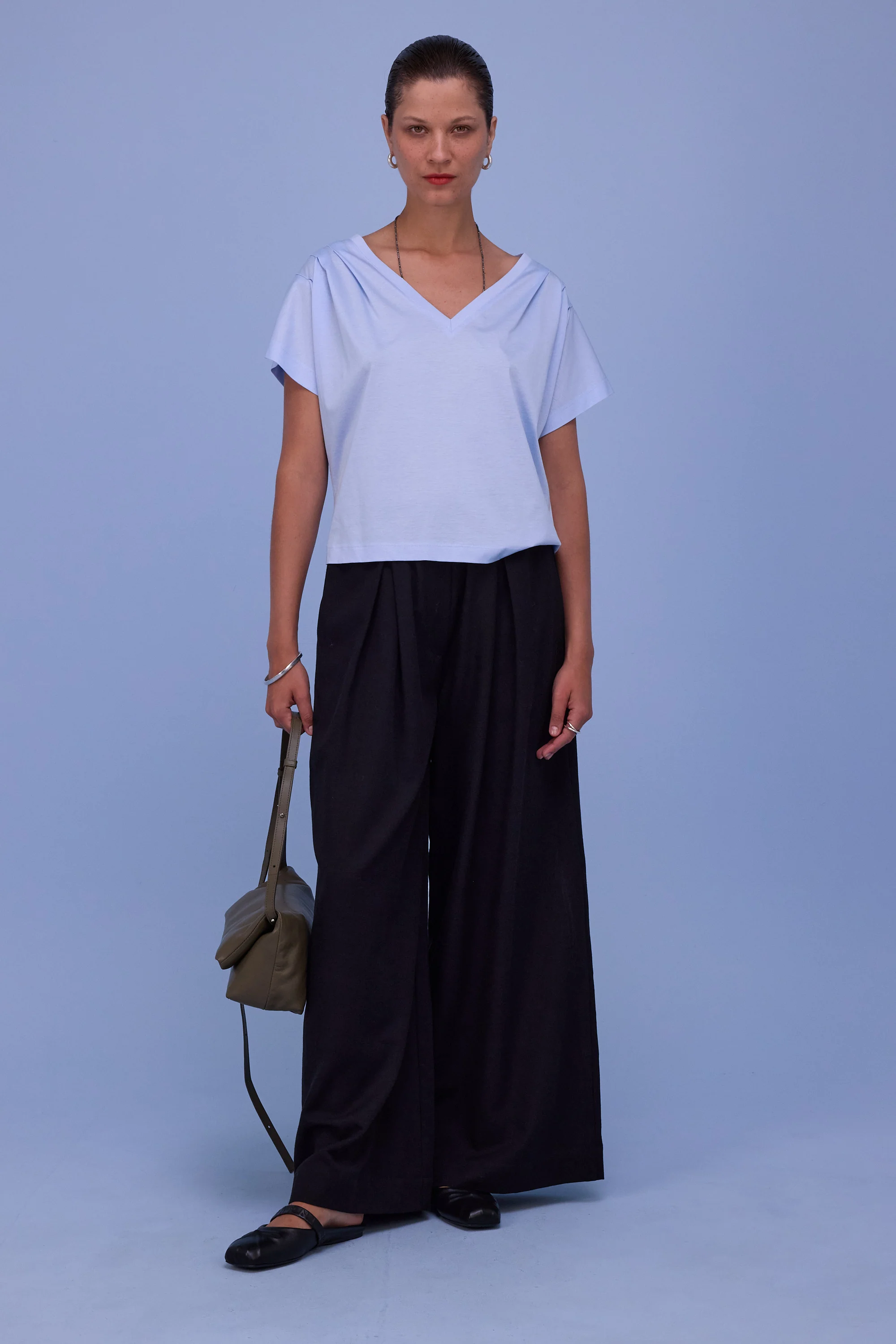 Bodine T-shirt in springwater - Image 2