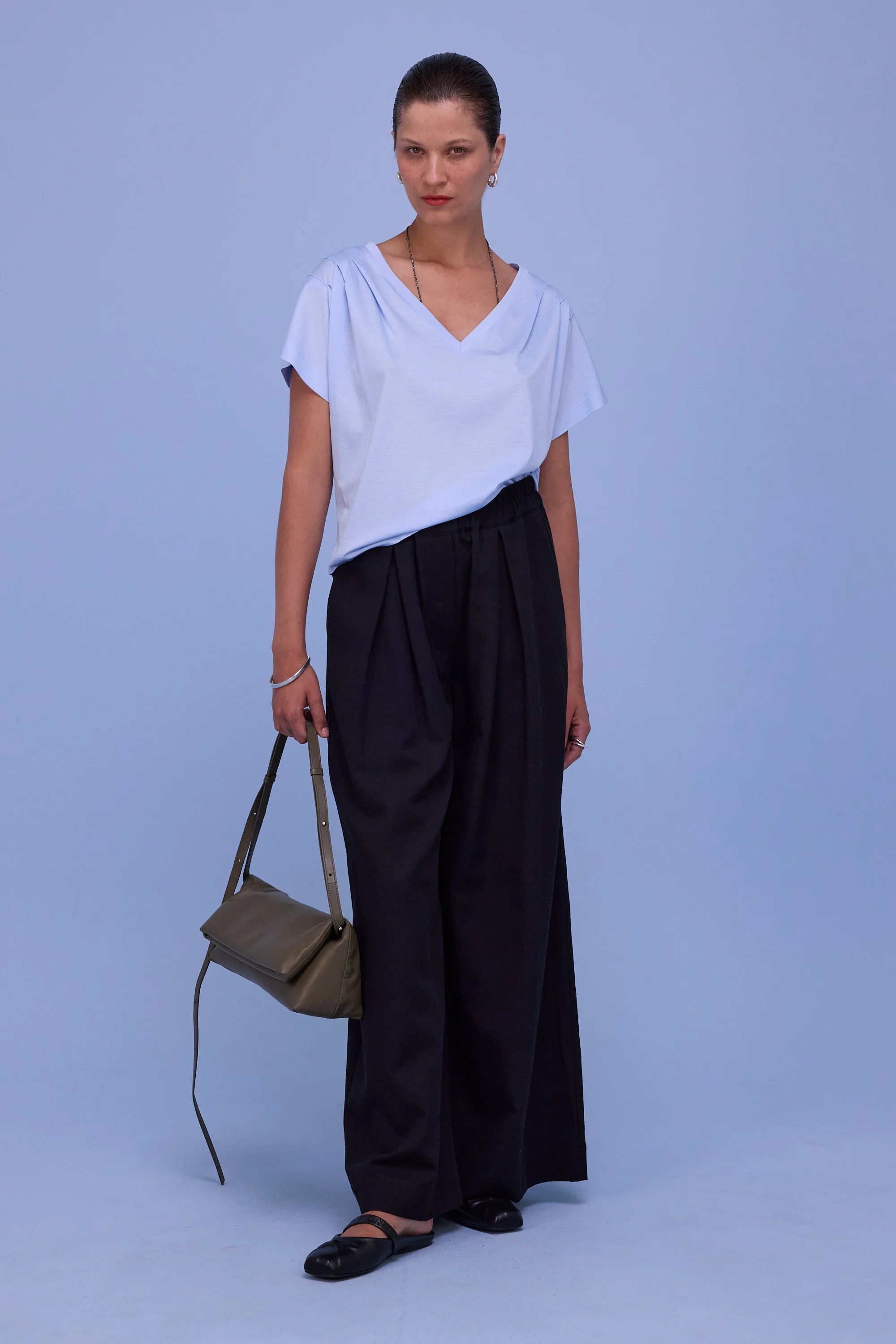 Bodine T-shirt in springwater - Image 5