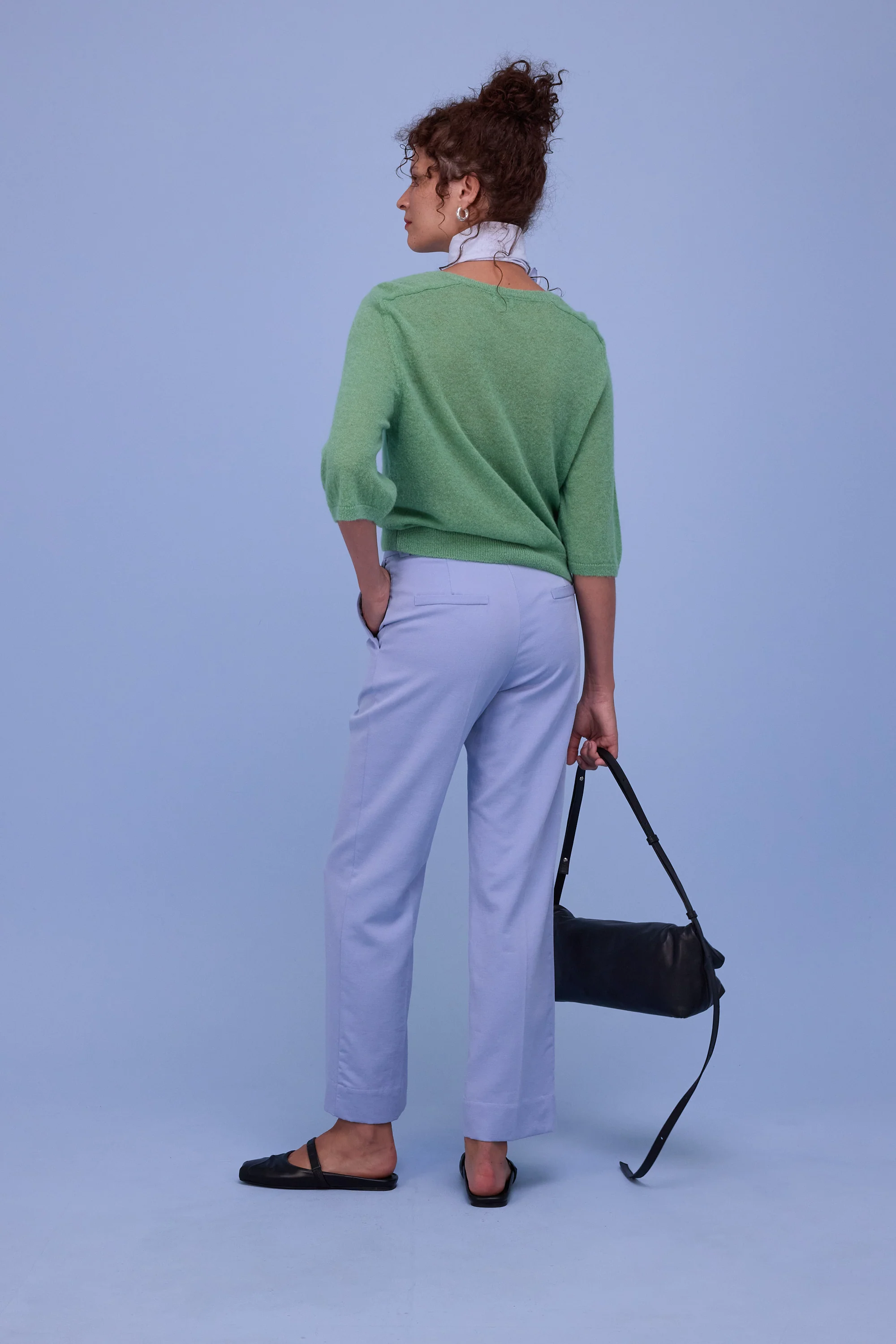 Gons broek in soft blue - Image 4