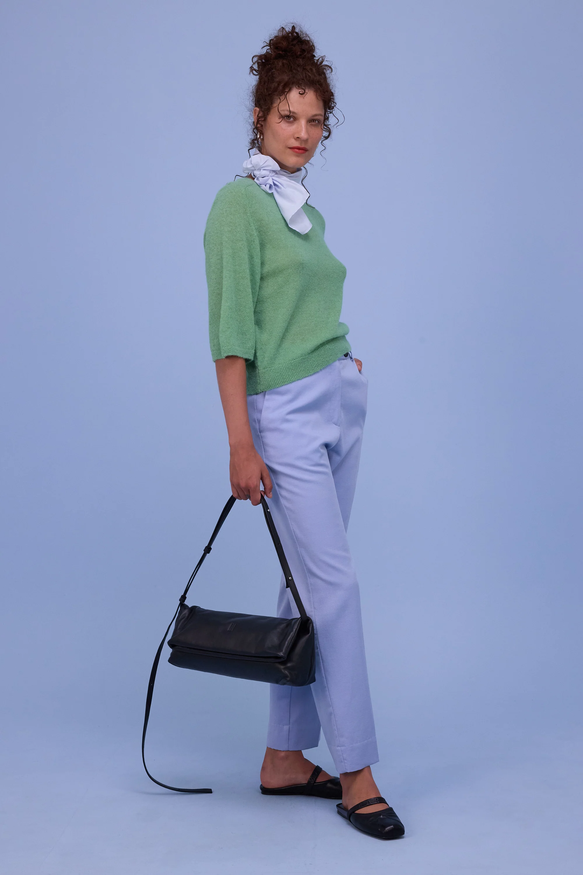 Gons broek in soft blue - Image 6
