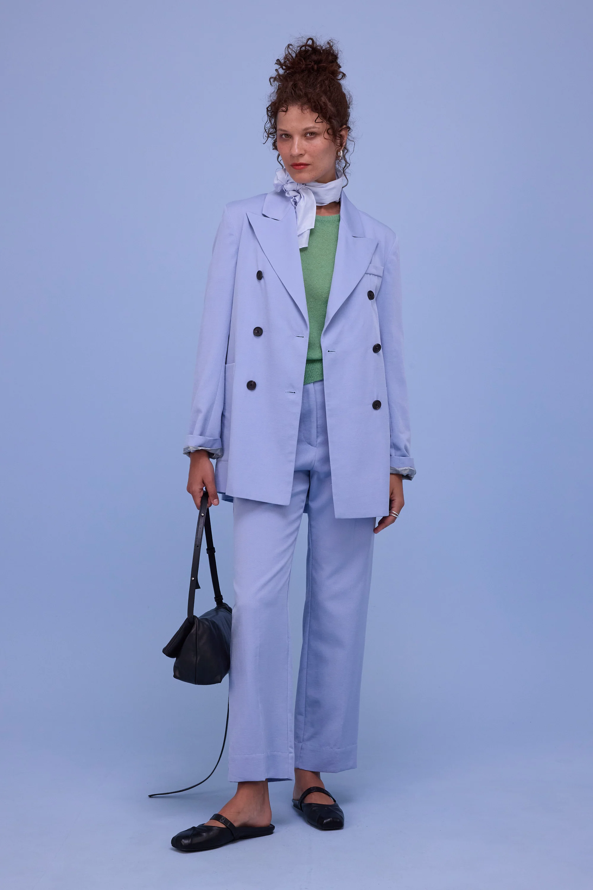 Gons broek in soft blue - Image 7