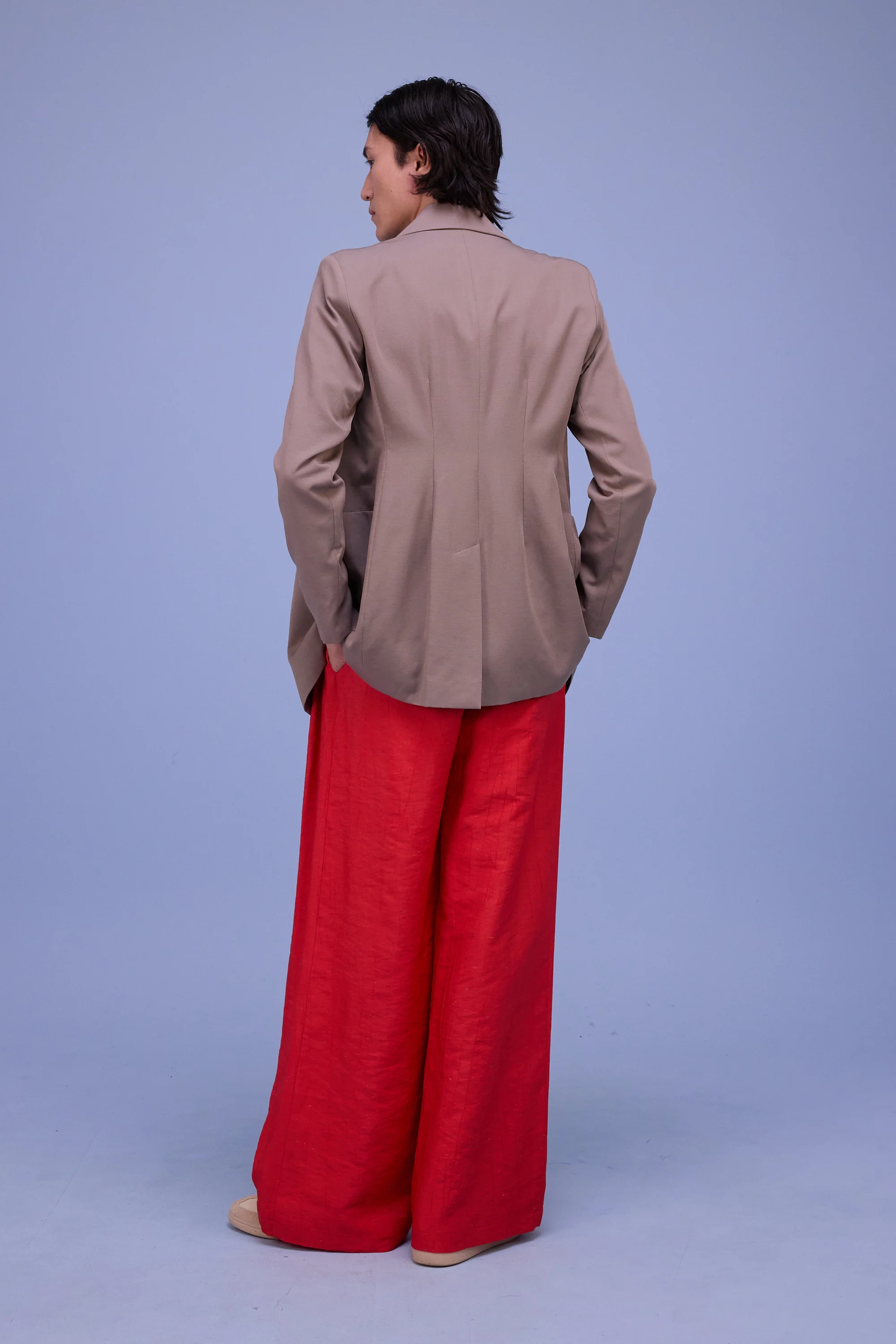 Glenn blazer in simply taupe - Image 6