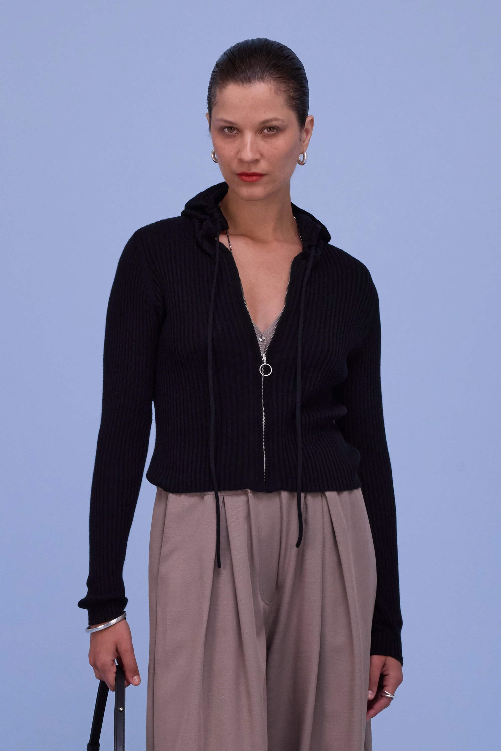 Hendaye zwarte cardigan