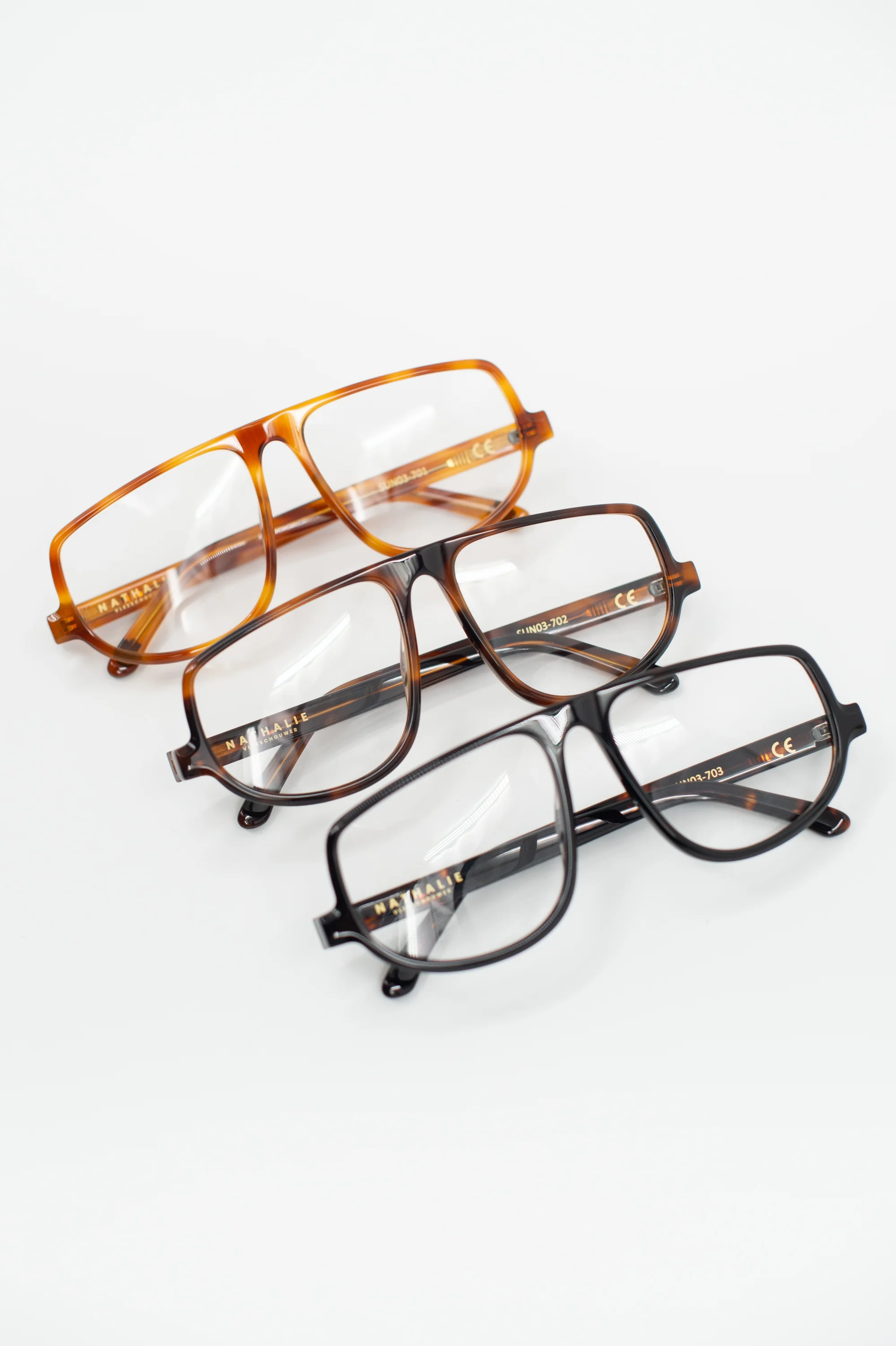 Felice bril in dark tortoise / clear - Image 5