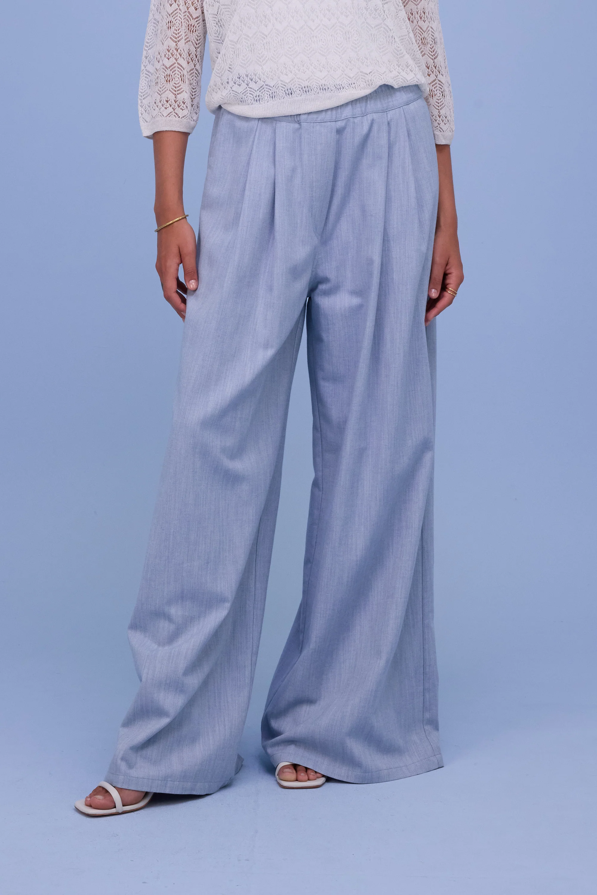 Hardy broek in soft blue