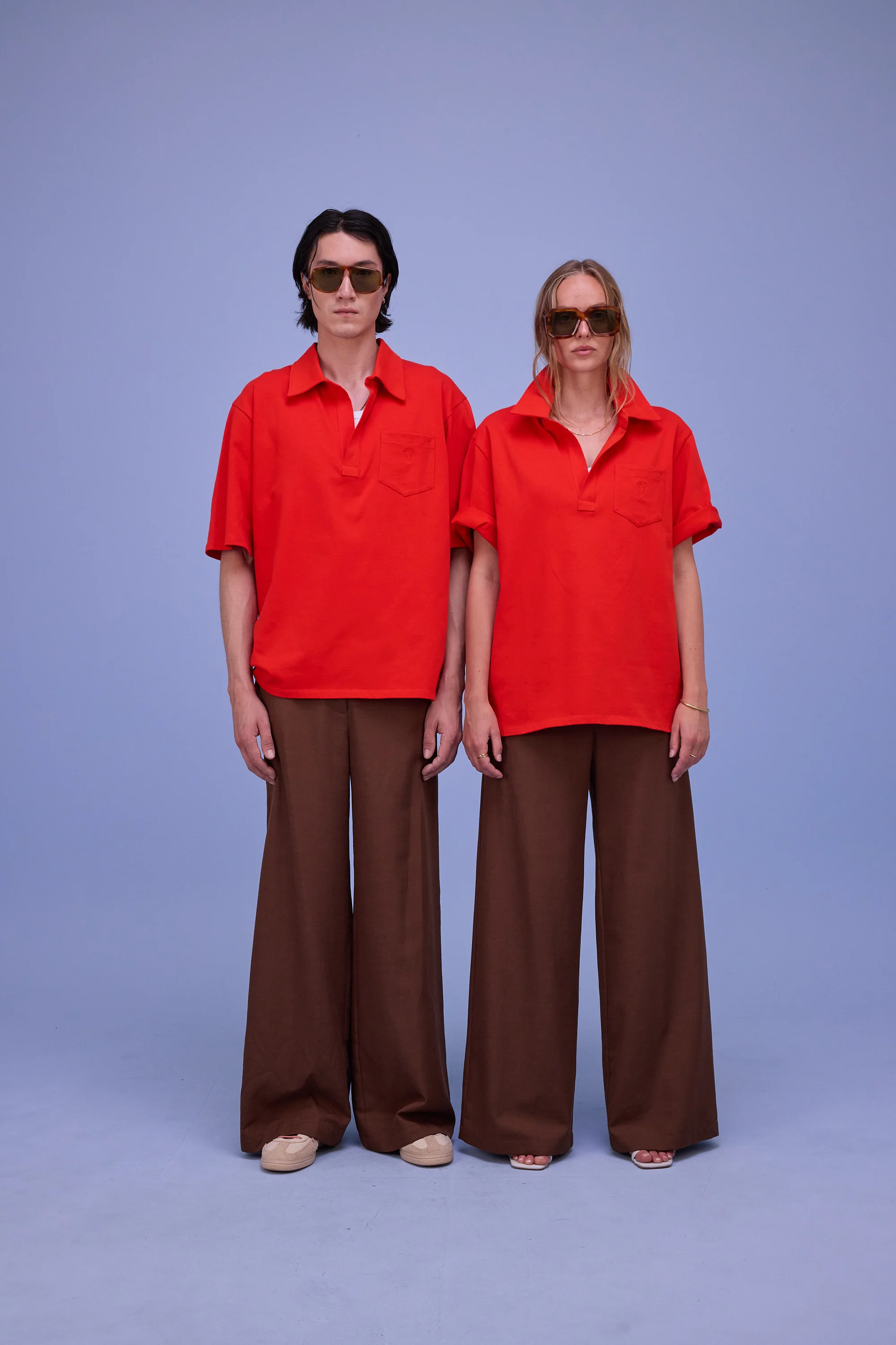 Hunter polo in fiesta red - Image 2
