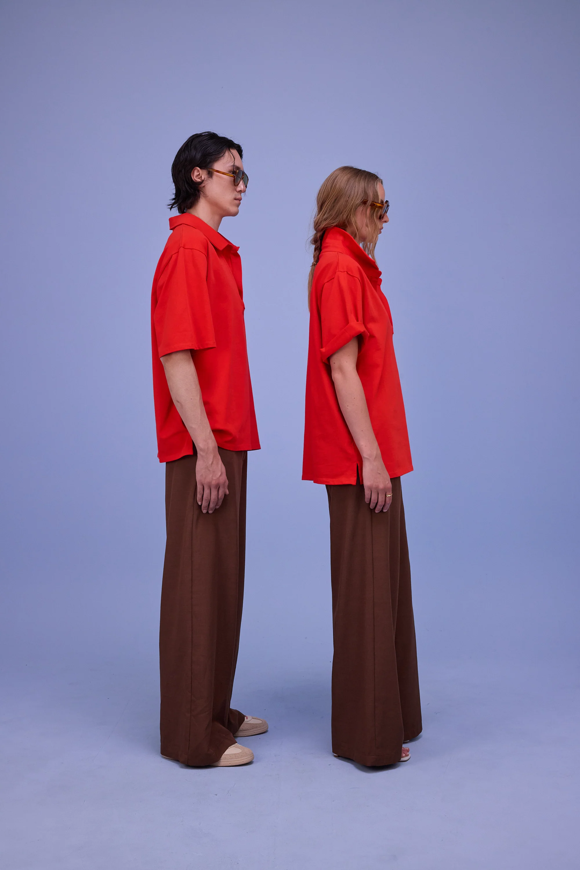 Hunter polo in fiesta red - Image 5