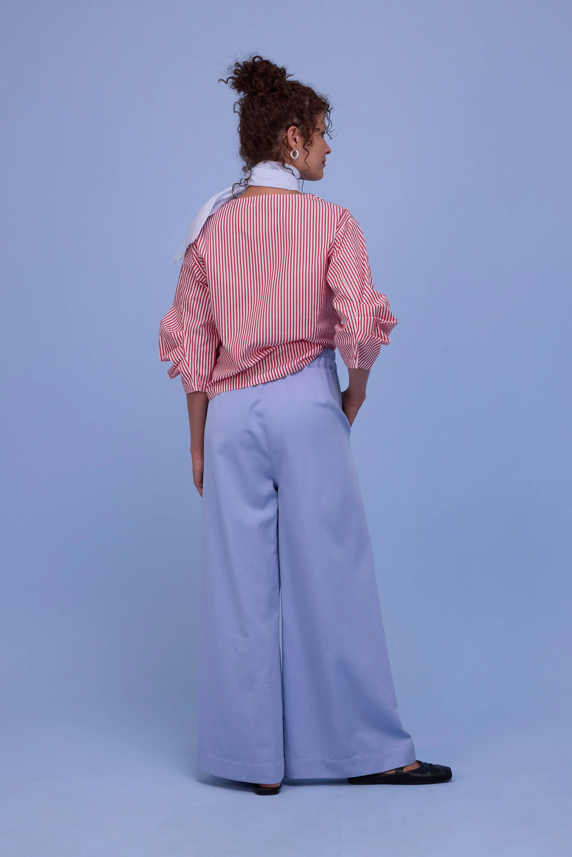 Freddy broek in soft blue - Image 4