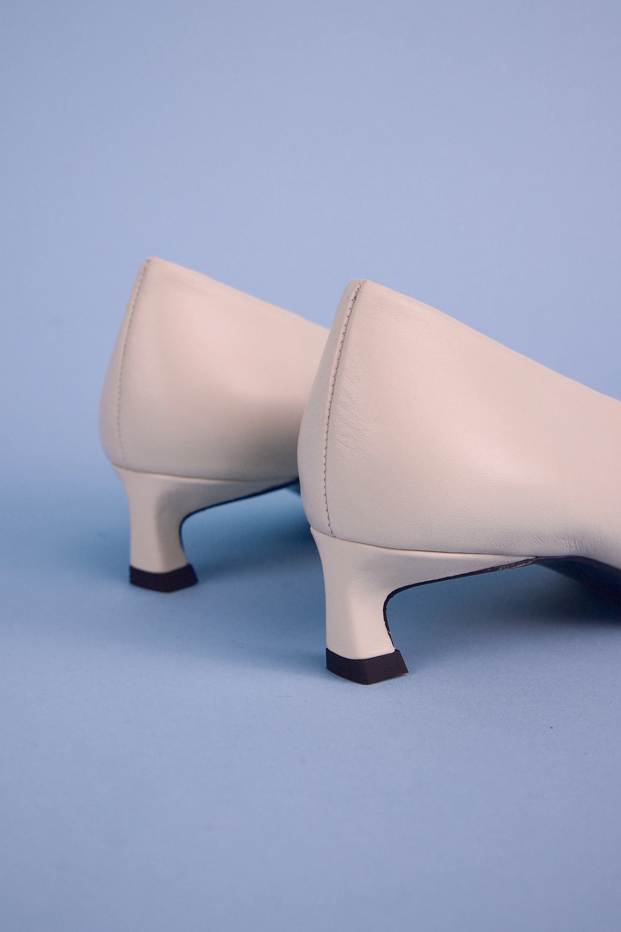 Heaven pump in chalk white - Image 8
