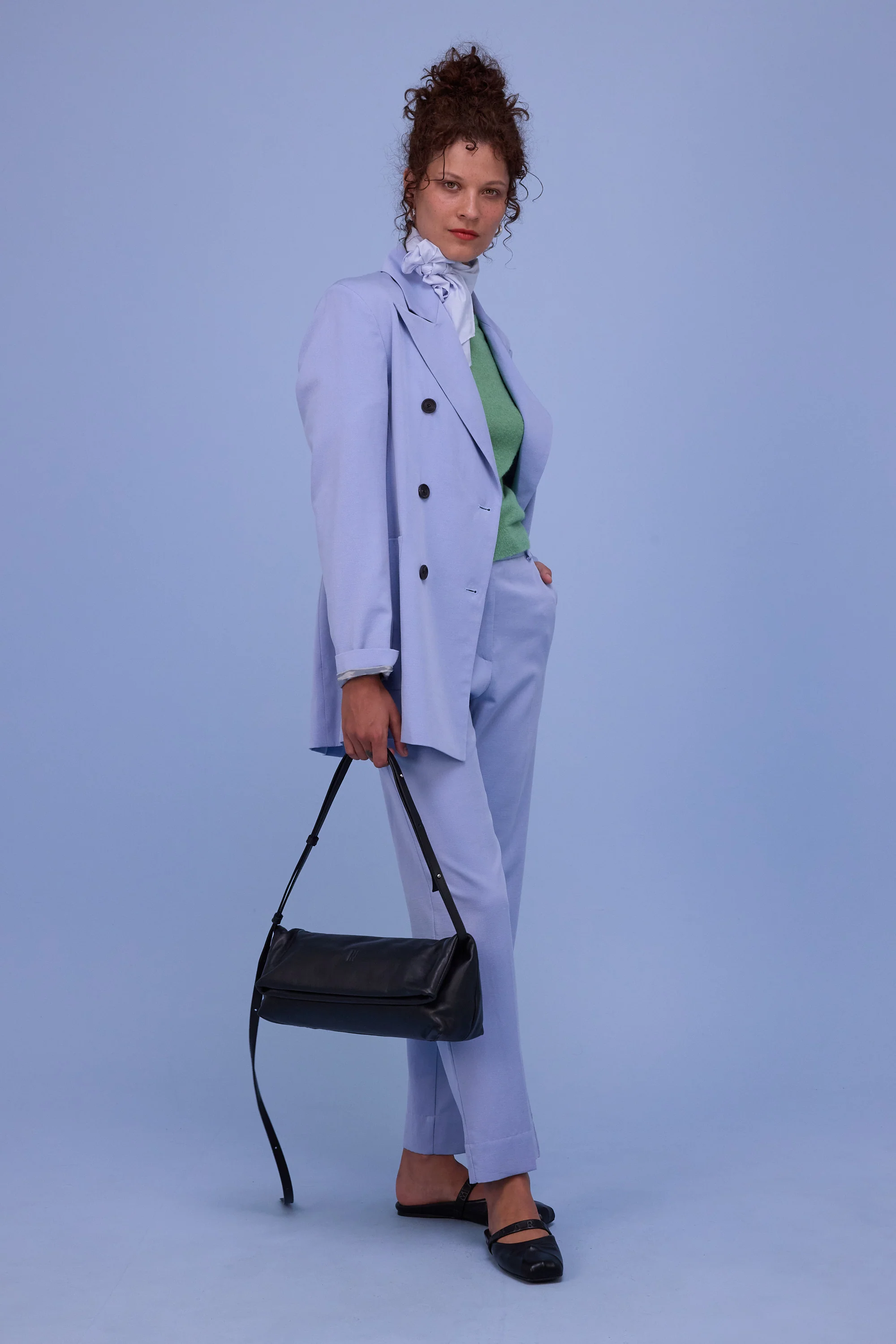 Glenn blazer in soft blue - Image 10