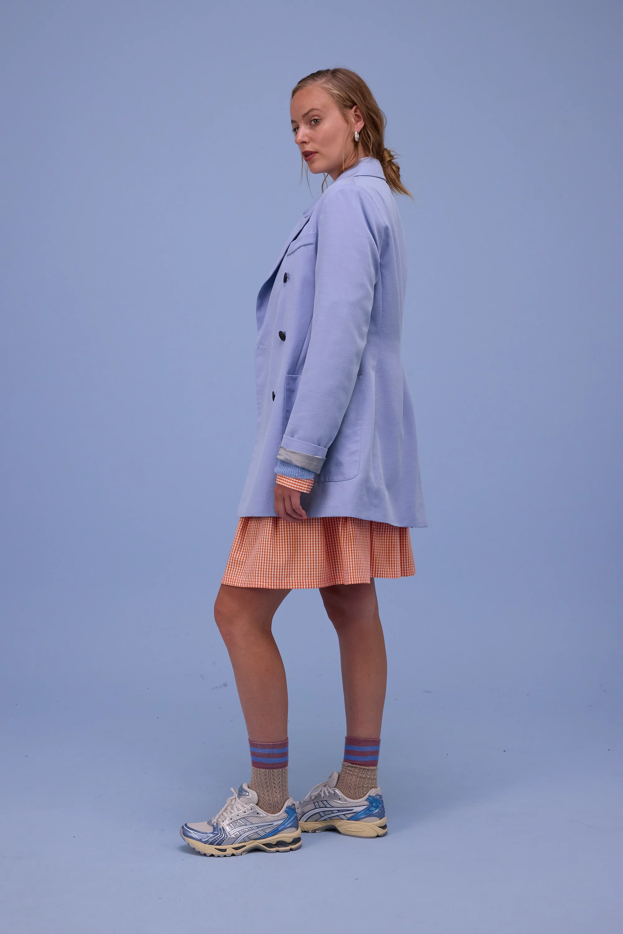 Glenn blazer in soft blue - Image 3