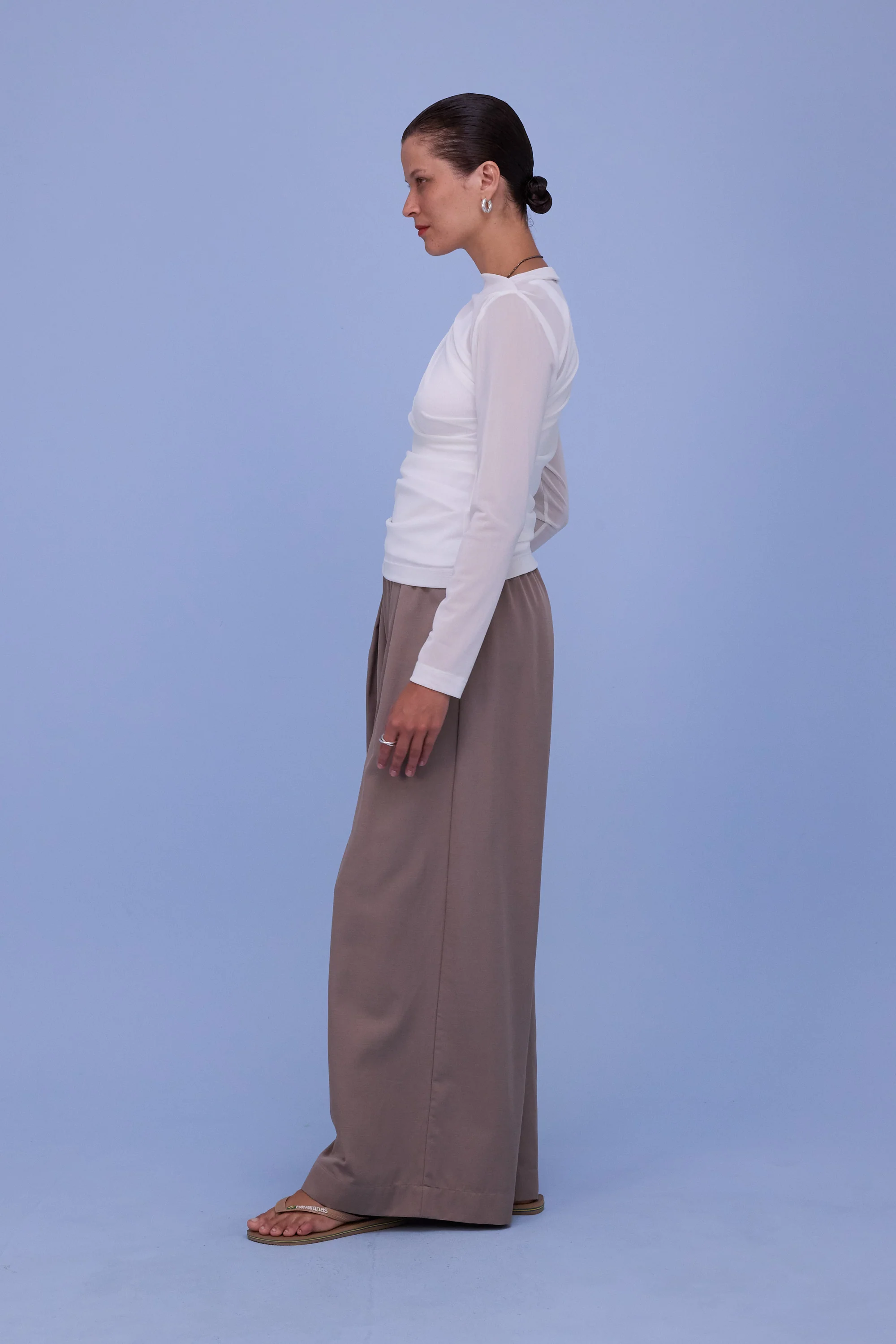 Freddy broek in simply taupe - Image 3