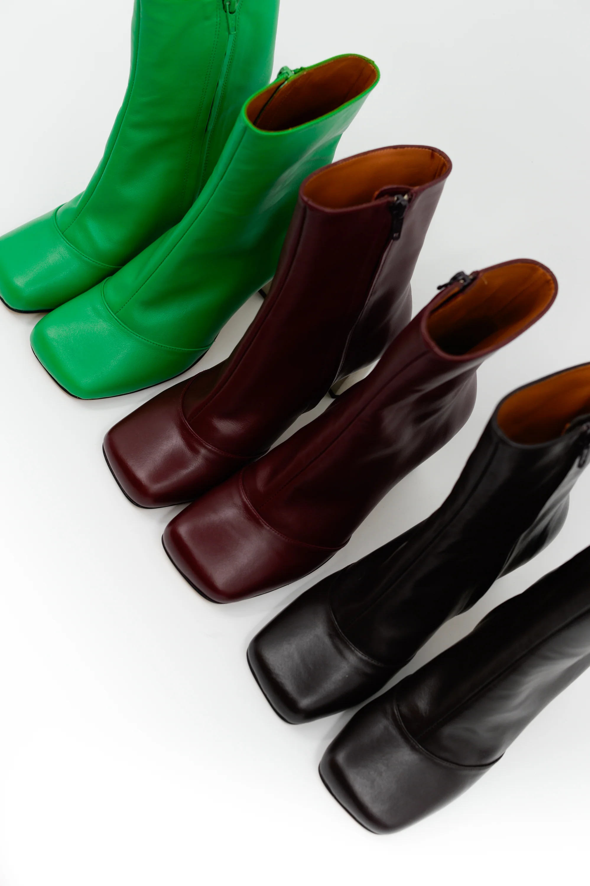 Eames laarsje in burgundy - Image 7
