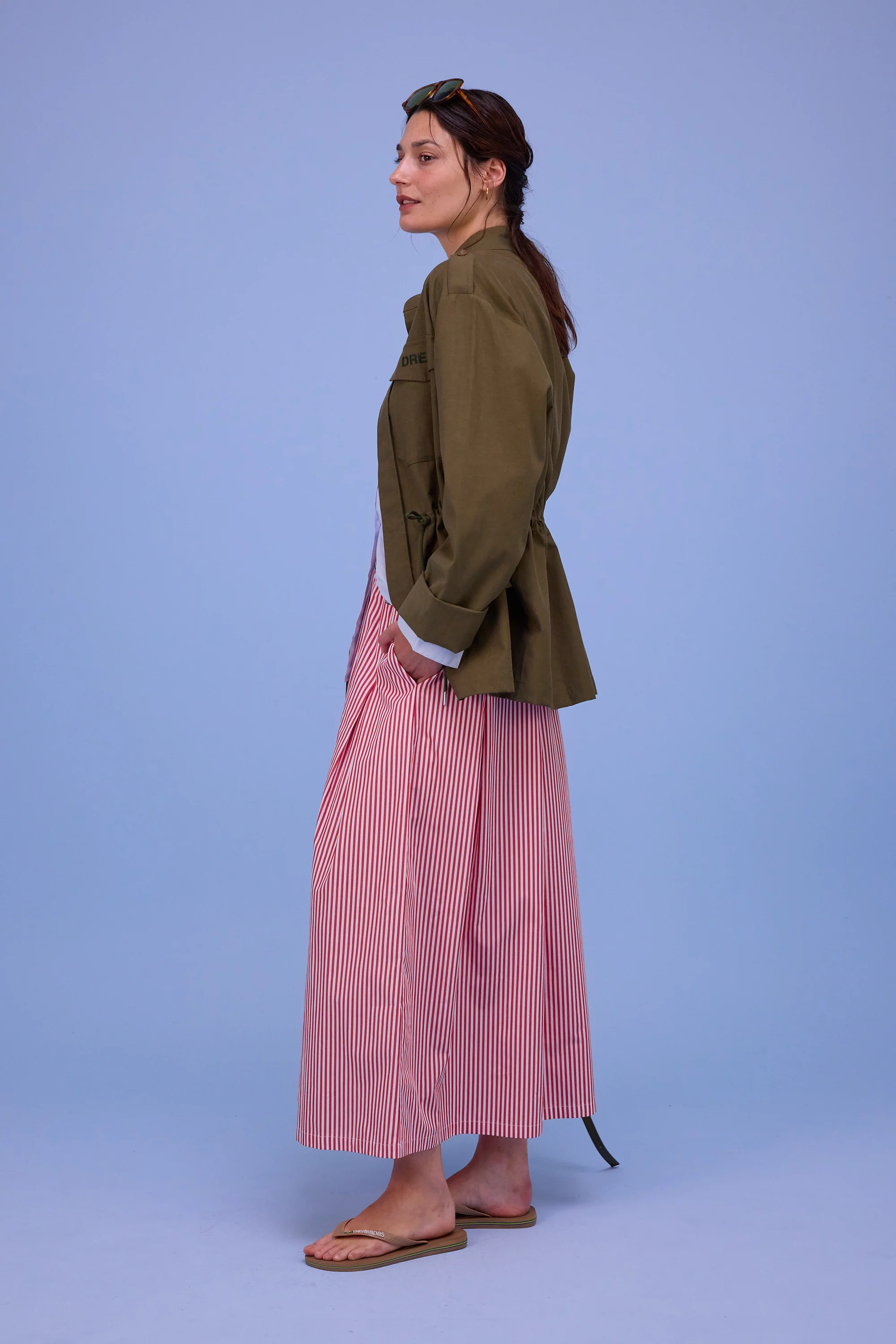 Hero jasje in dark olive - Image 5