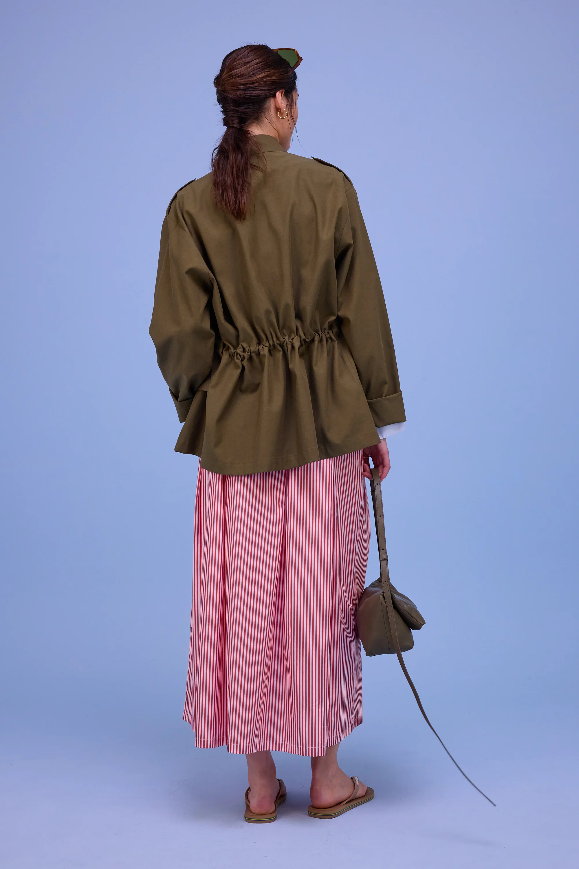 Hero jasje in dark olive - Image 7