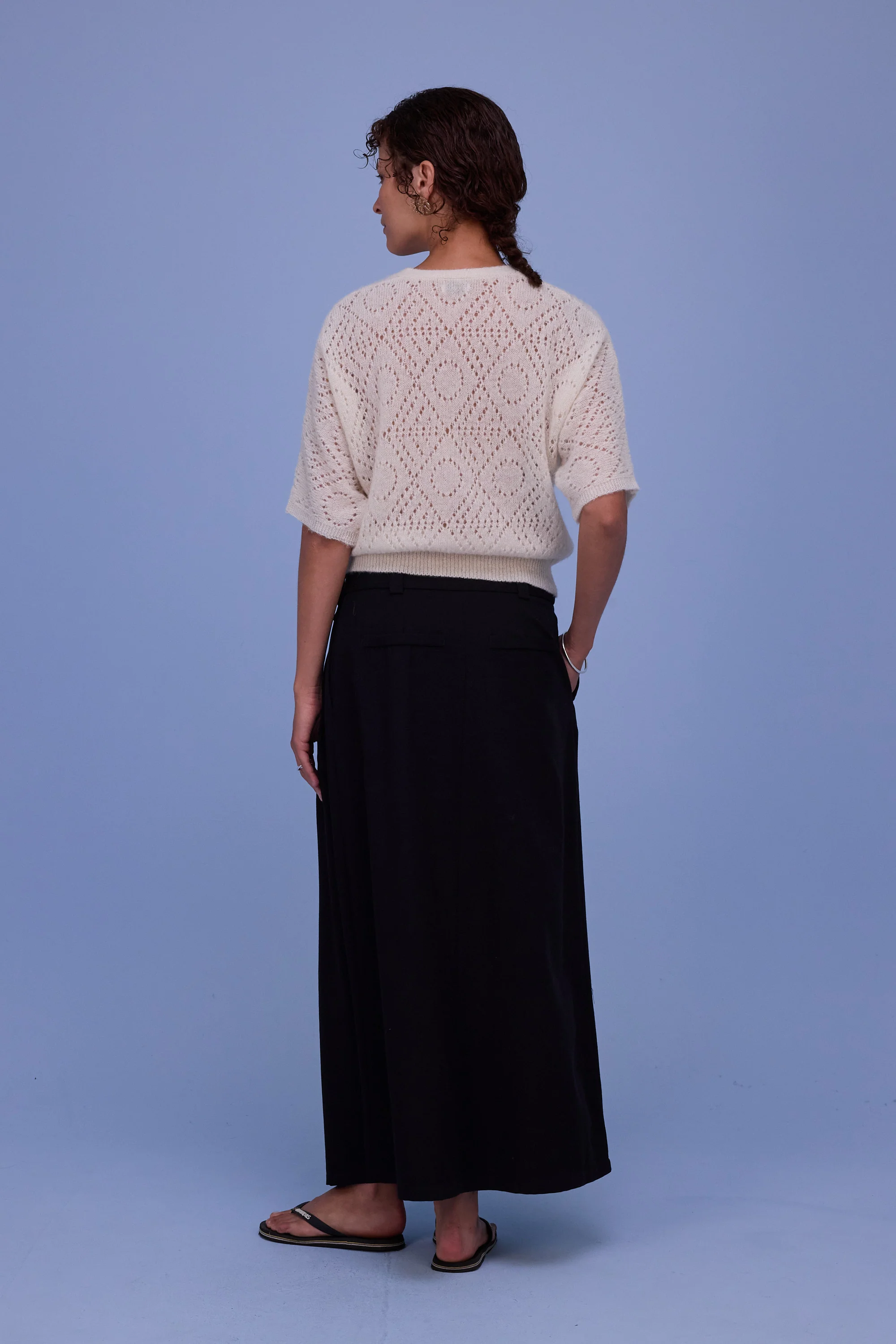 Hainaut top in off-white - Image 3