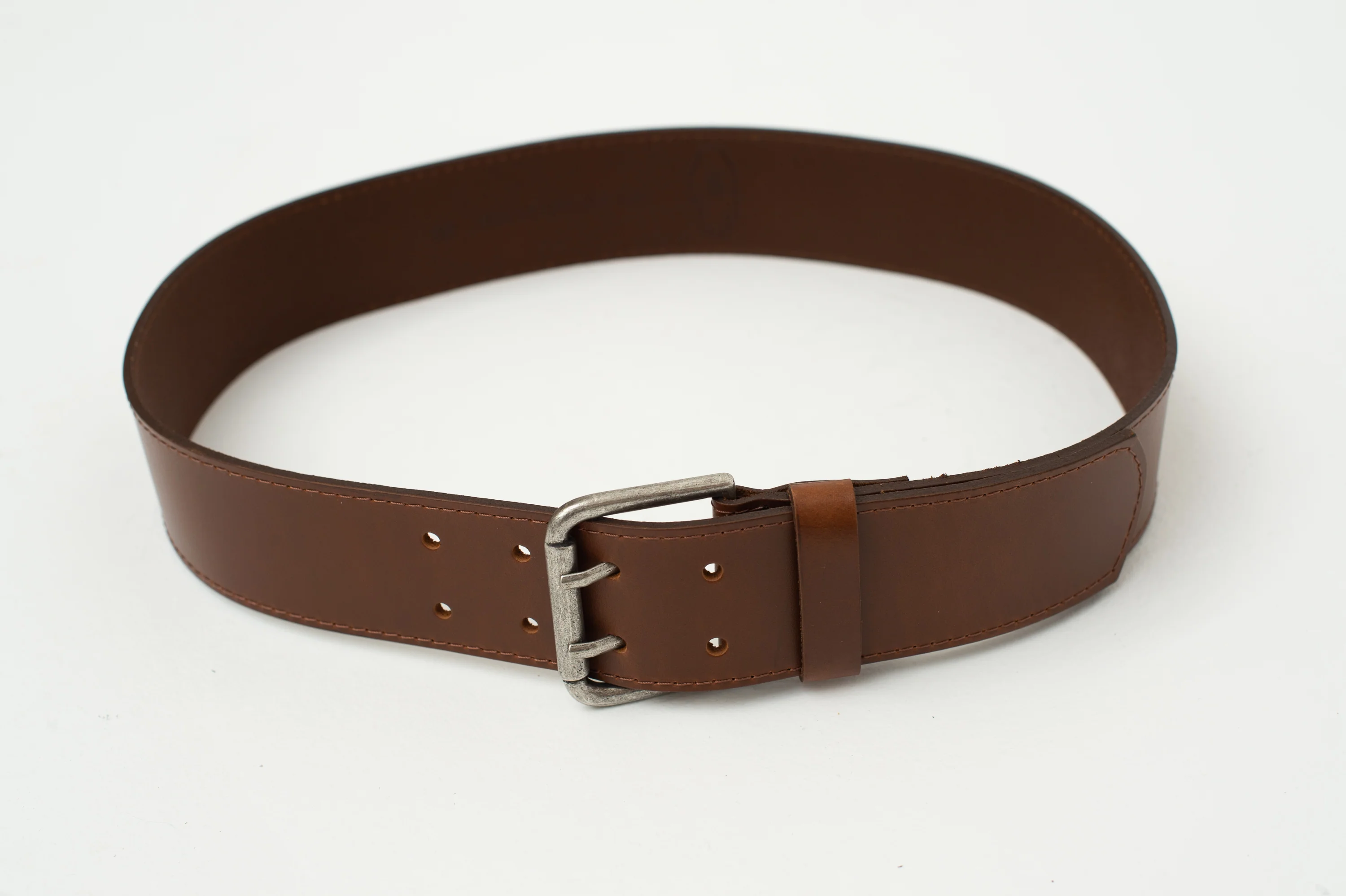 Cognac riem met dubbele sluiting - Image 5