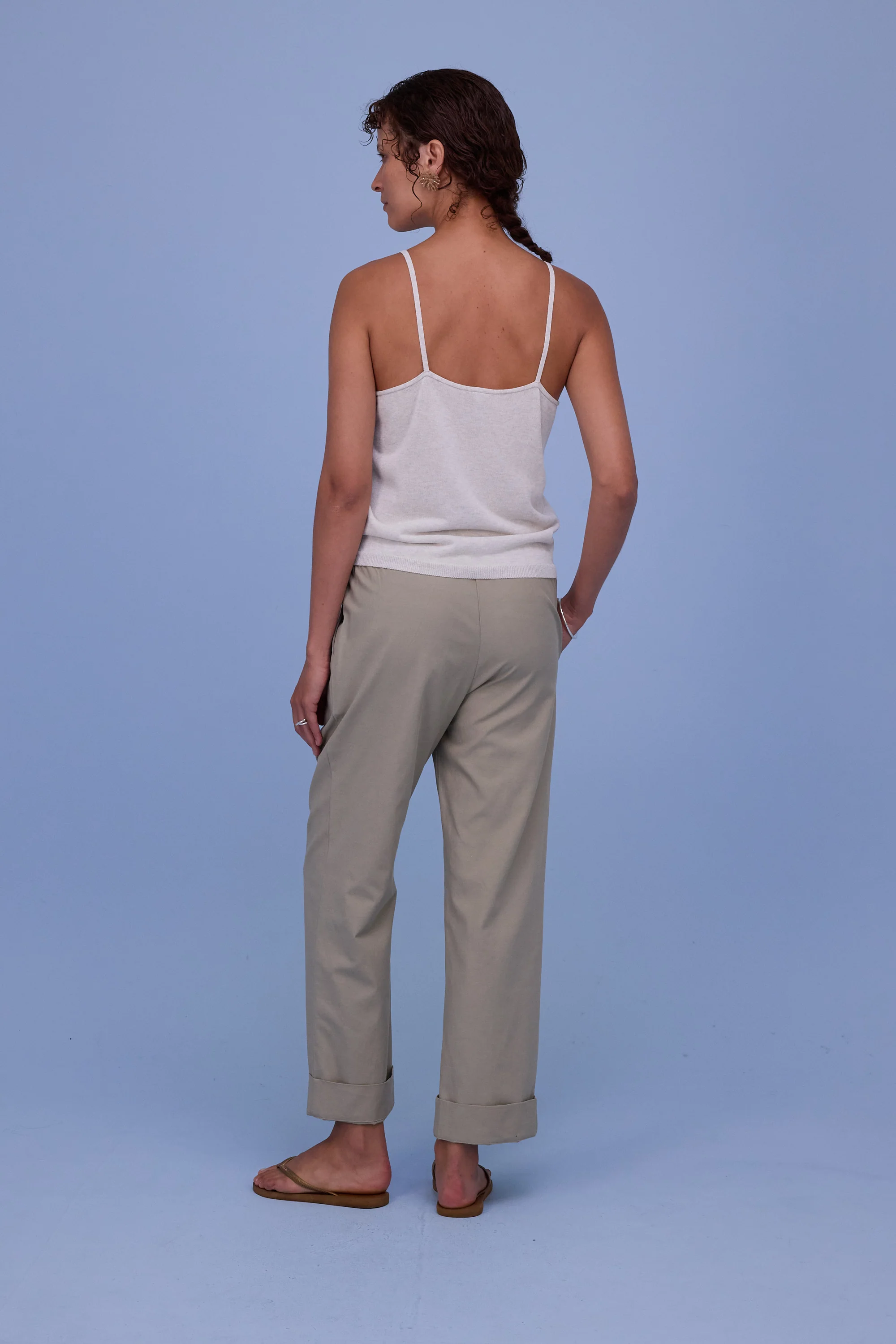 Honolulu top in white chiné - Image 3