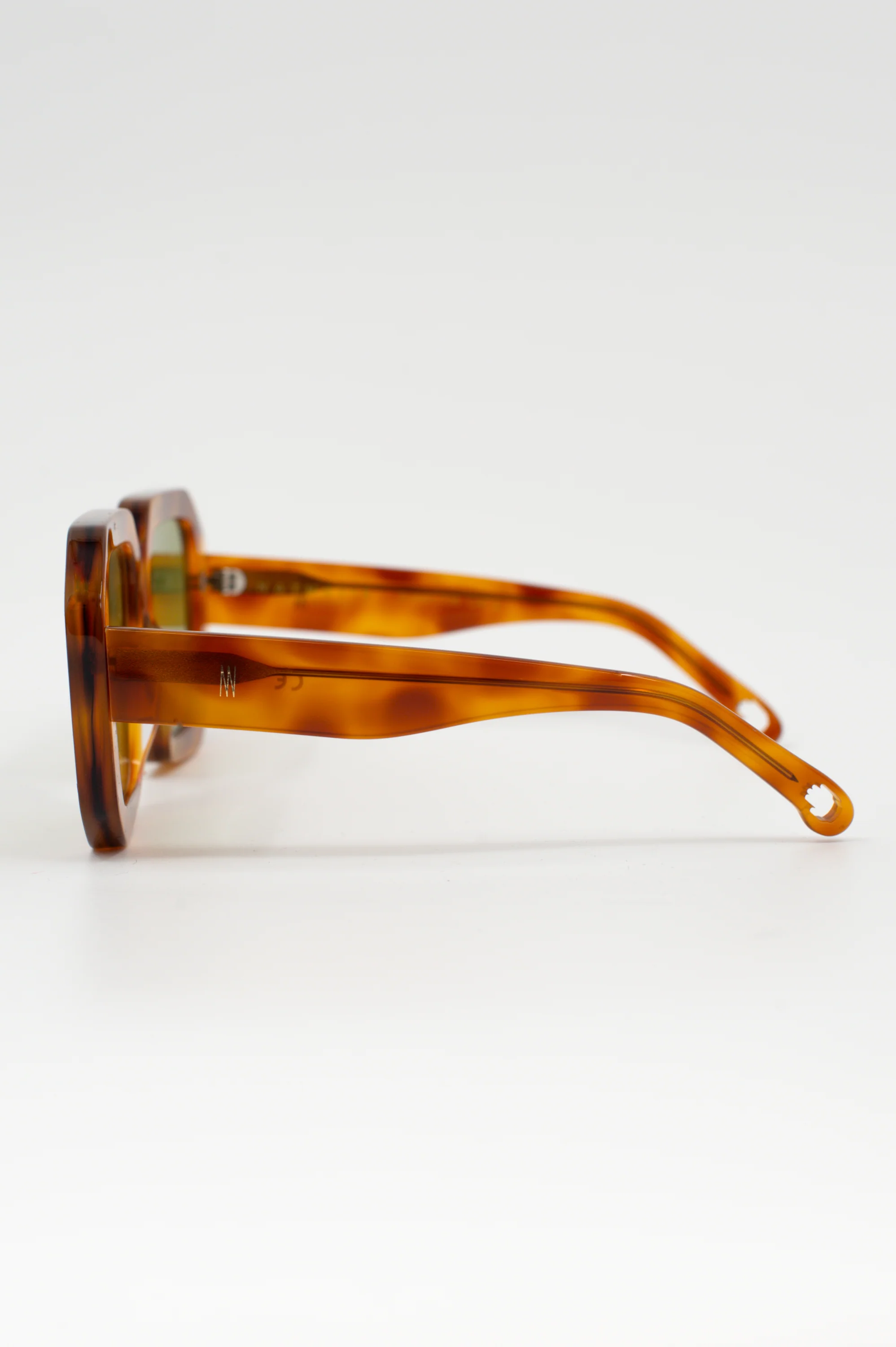 Onassis zonnebril in light tortoise /olive - Image 3