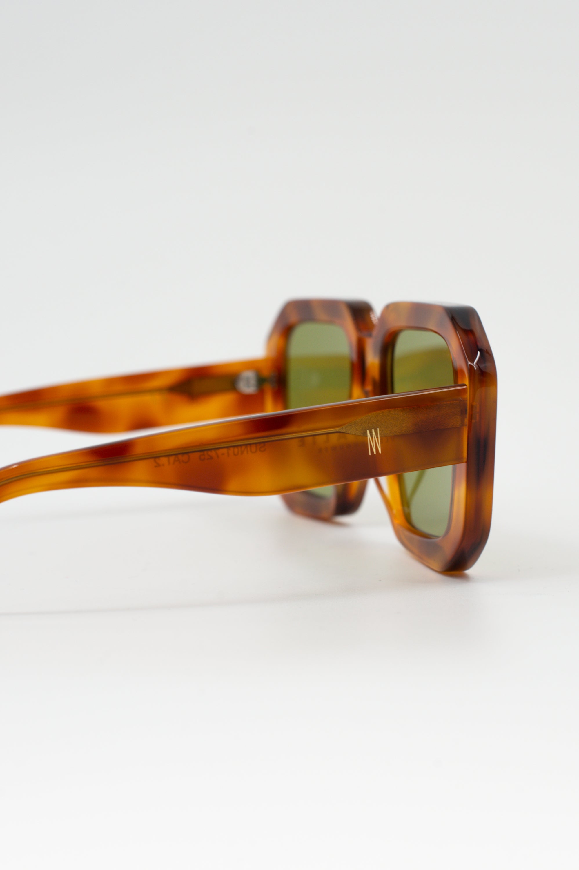 Onassis zonnebril in light tortoise /olive - Image 4