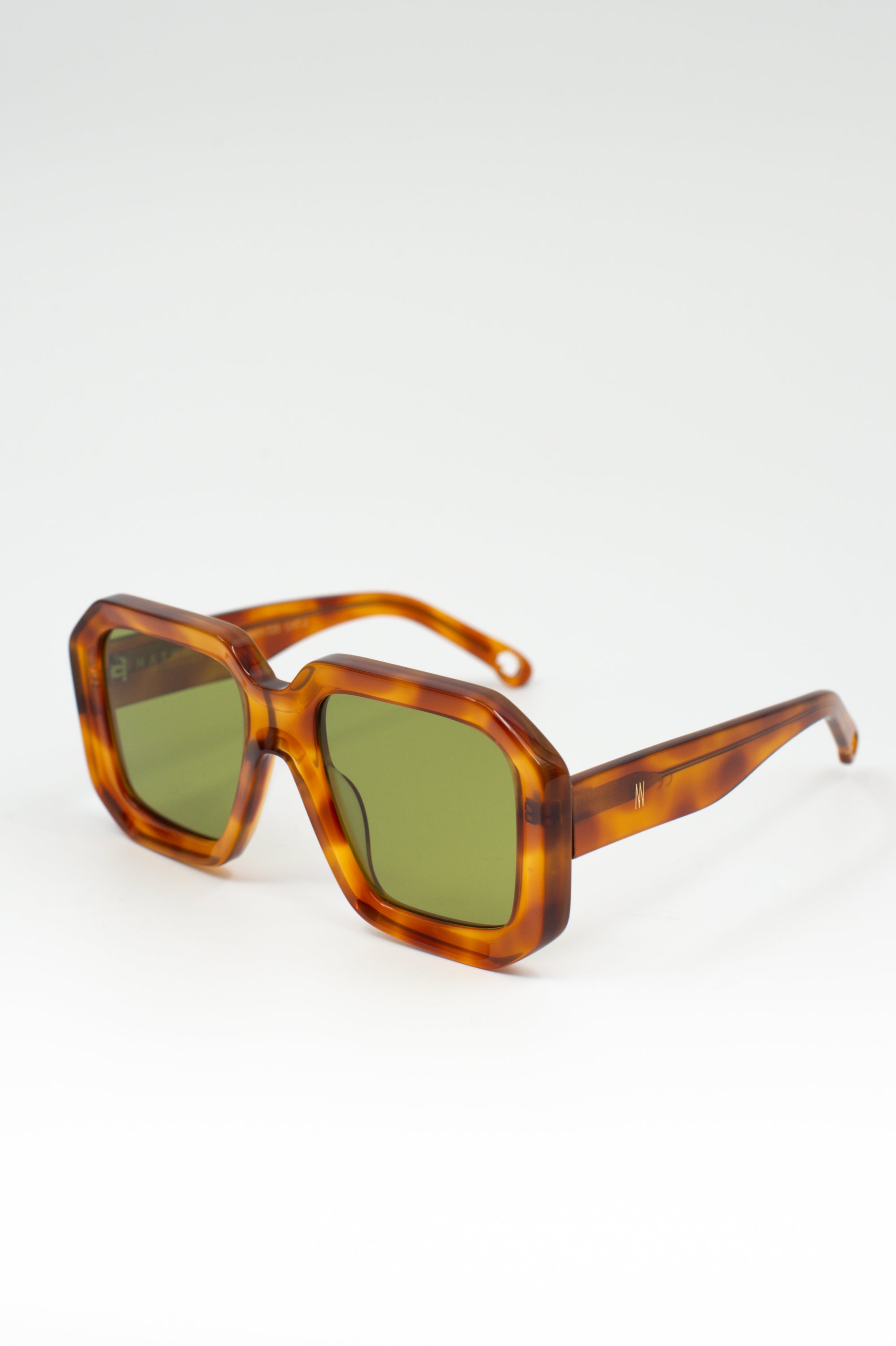 Onassis zonnebril in light tortoise /olive - Image 6