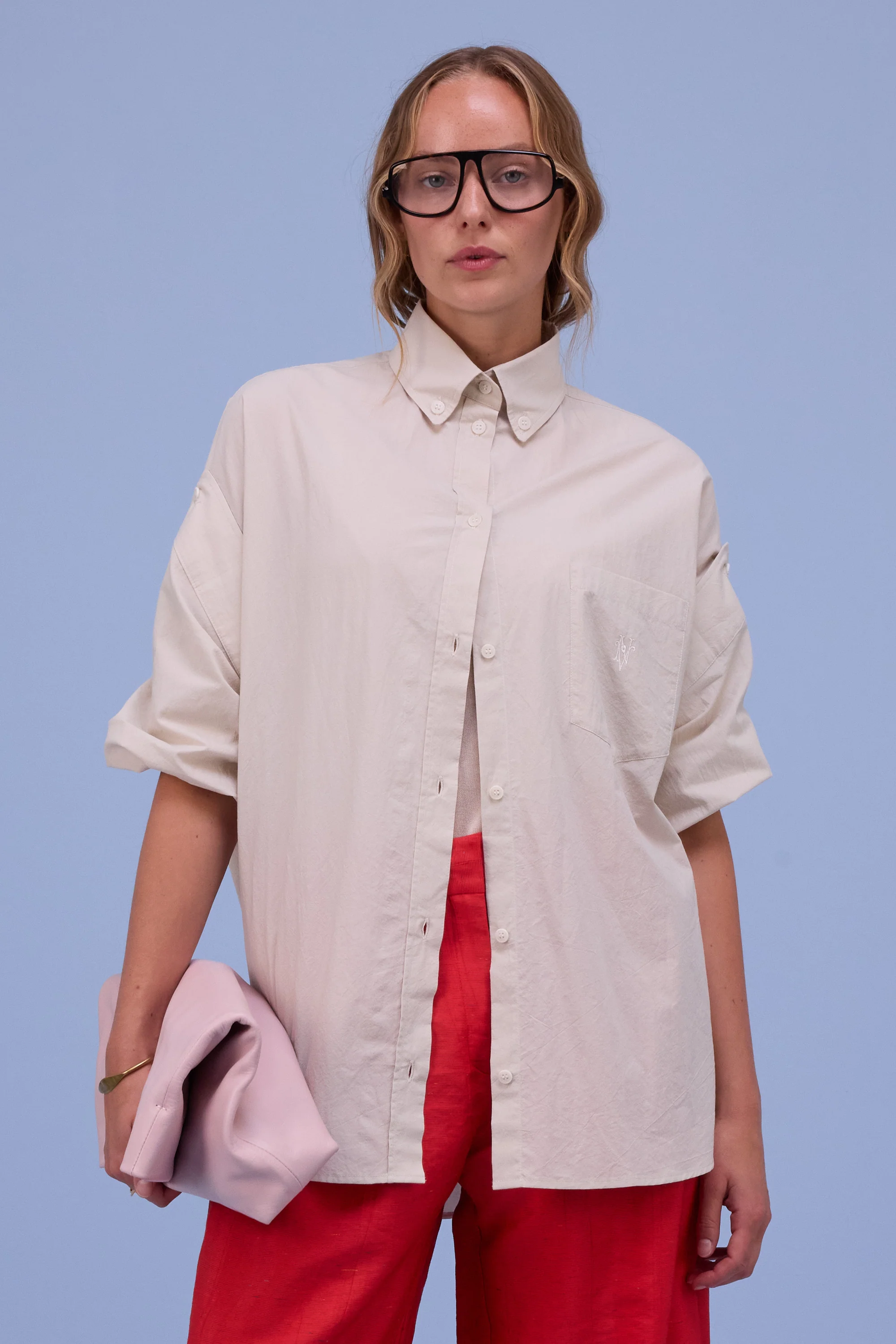 Harper hemd in chalk white - Image 3