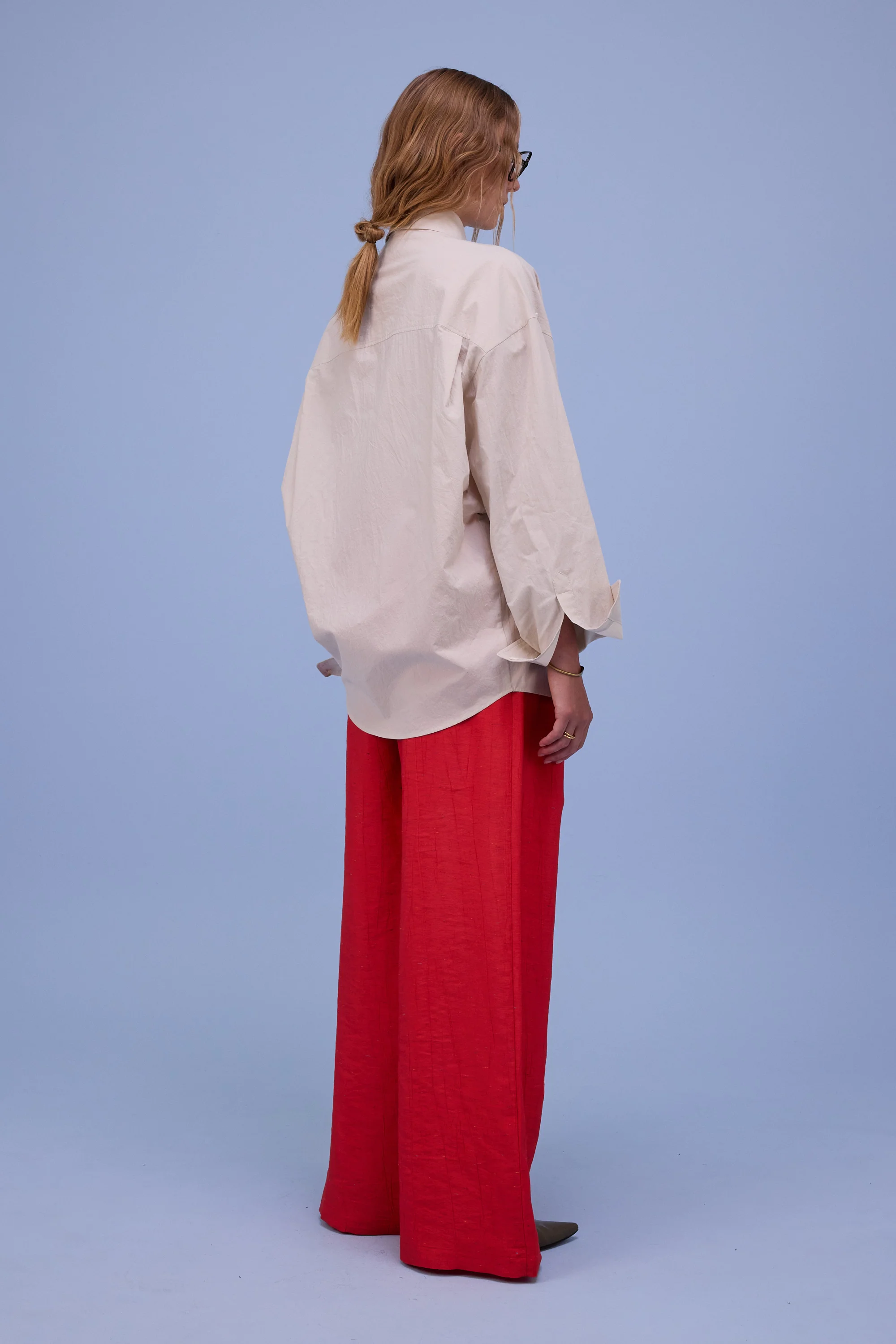 Harper hemd in chalk white - Image 7
