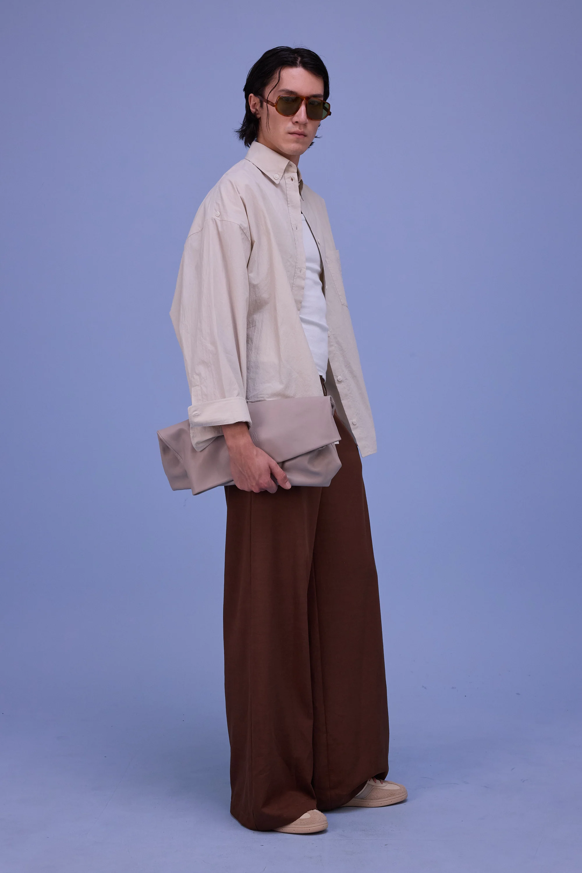 Harper hemd in chalk white - Image 9
