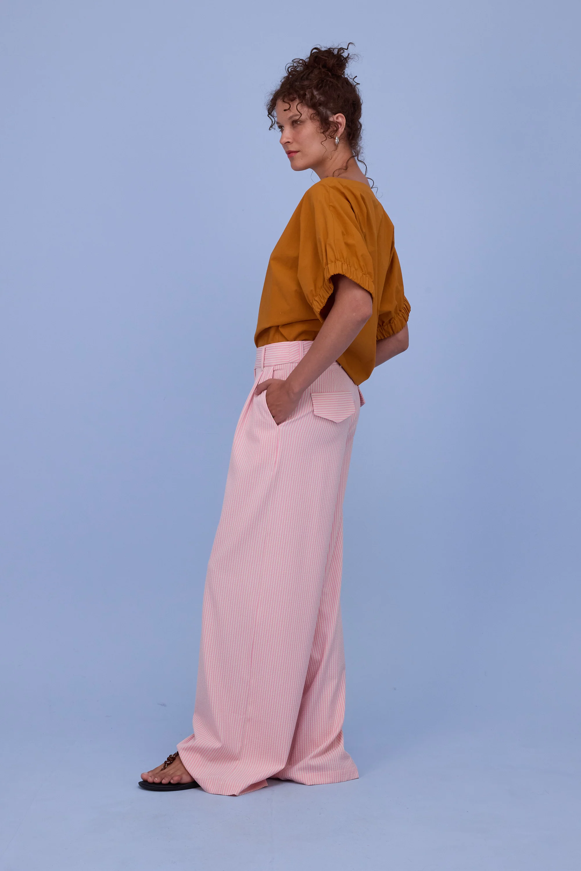 Geraldine blouse in desert sun - Image 2