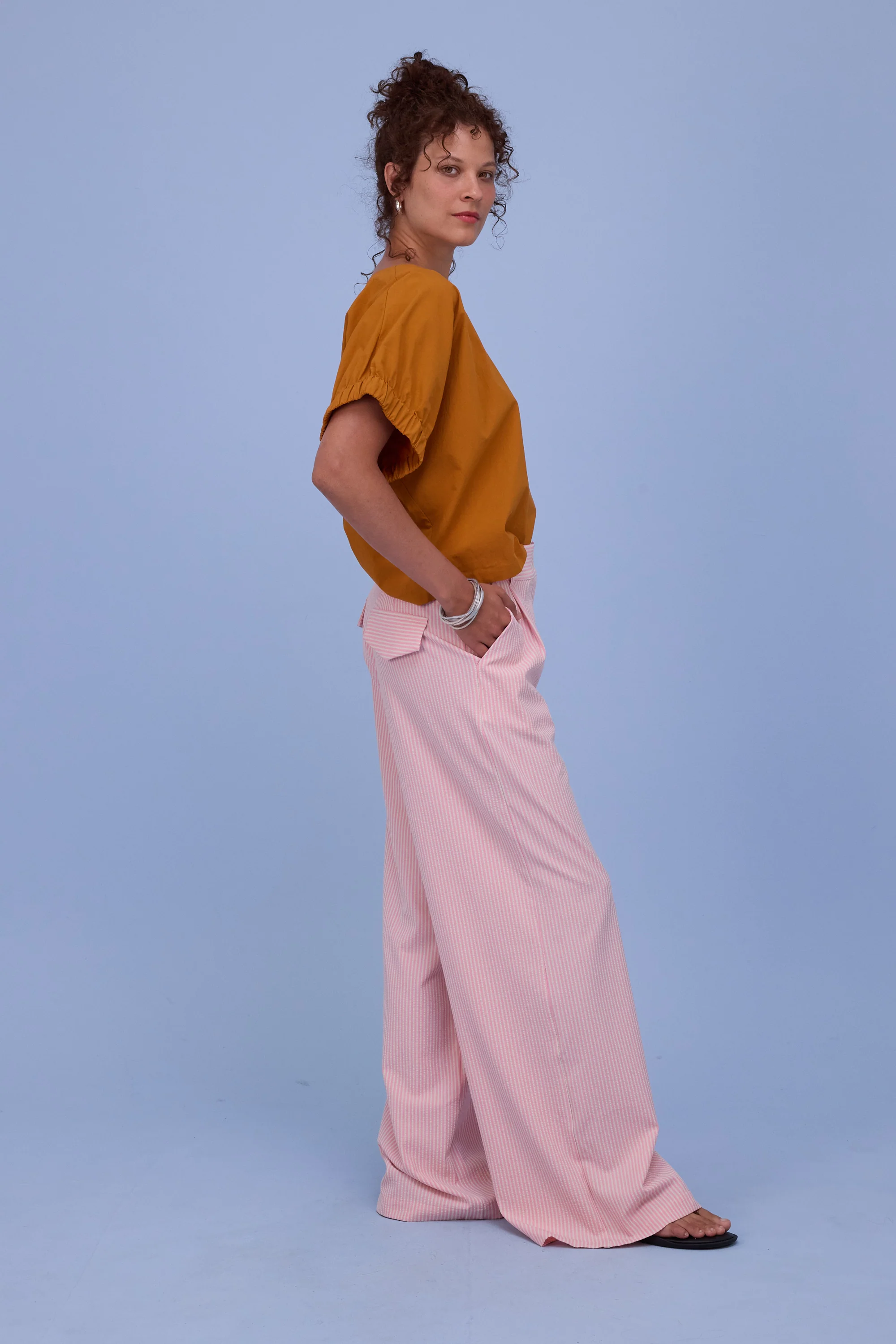 Geraldine blouse in desert sun - Image 4