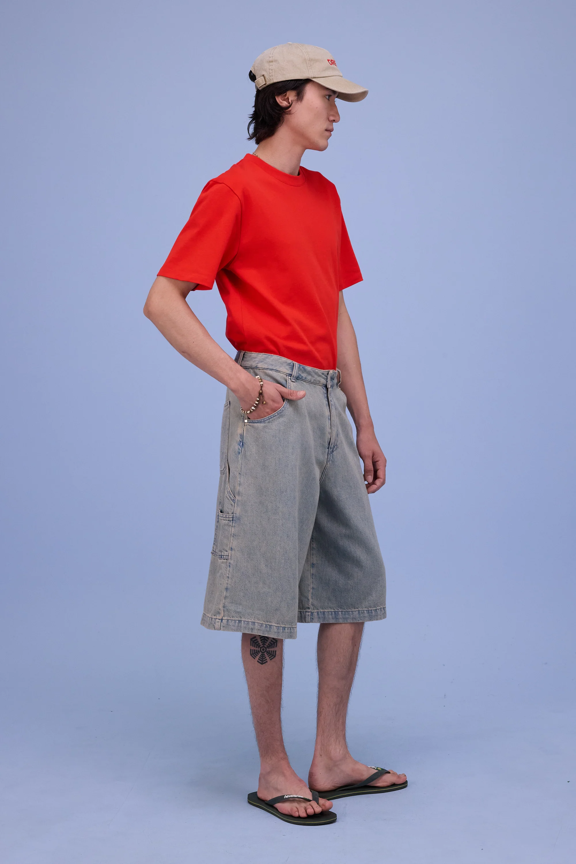 Haiden T-shirt in fiesta red - Image 10