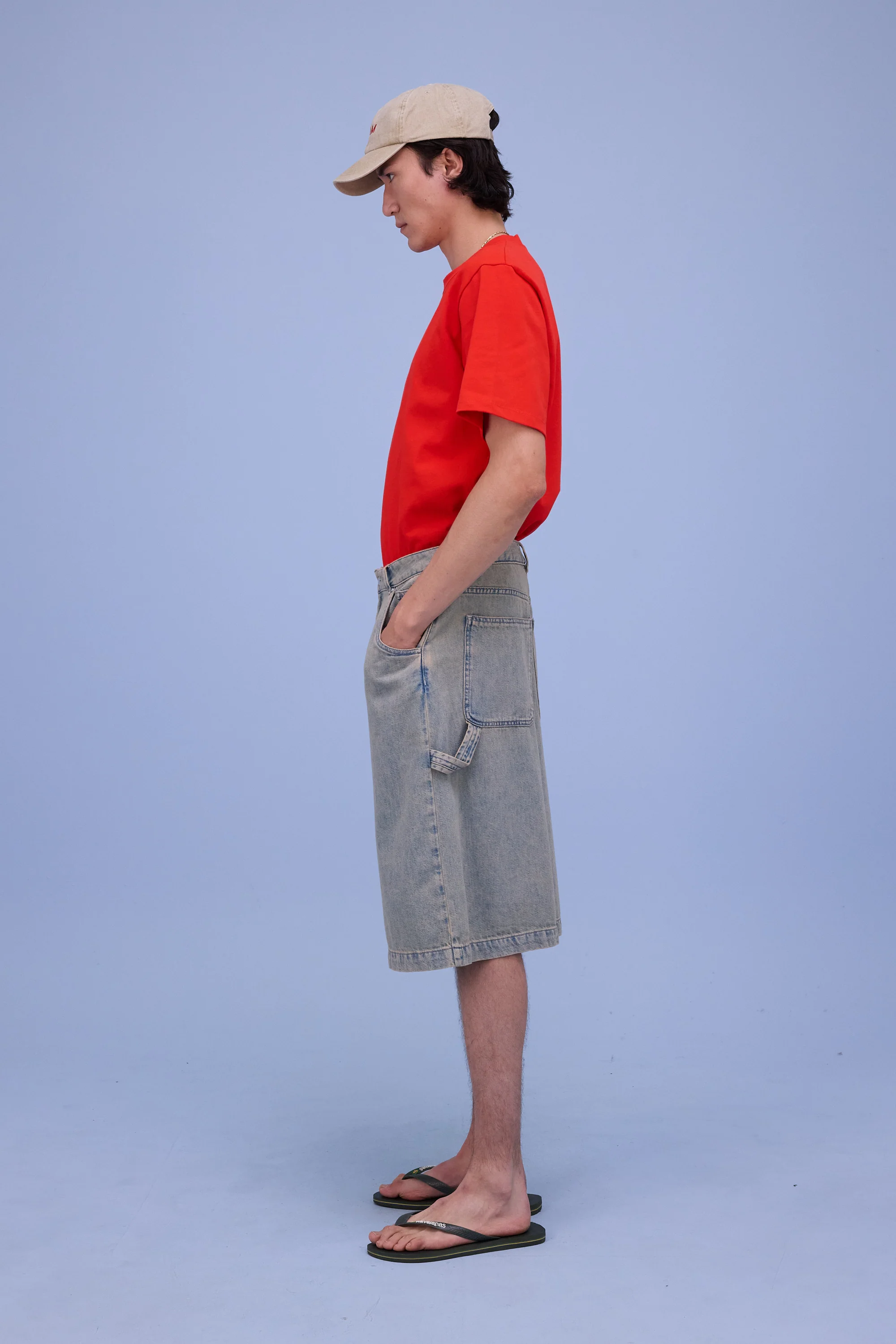 Haiden T-shirt in fiesta red - Image 8