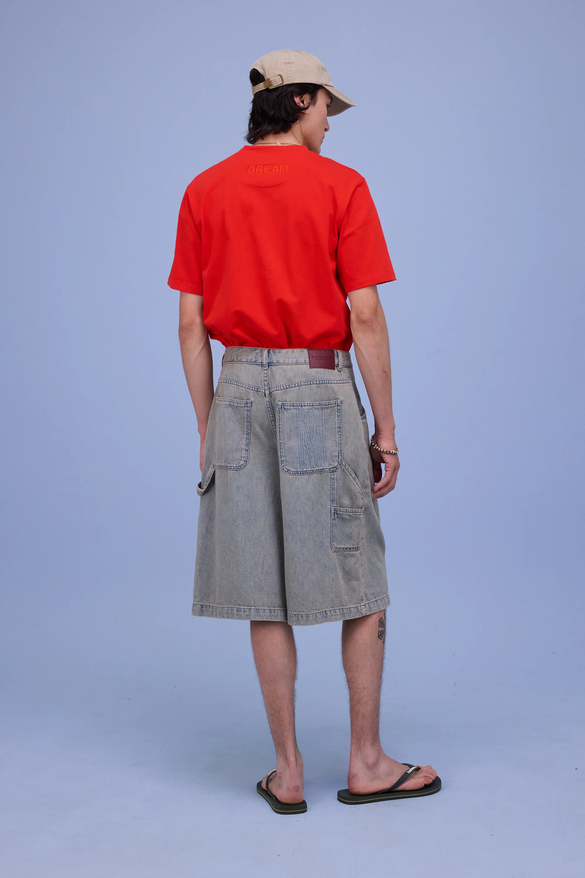 Haiden T-shirt in fiesta red - Image 9